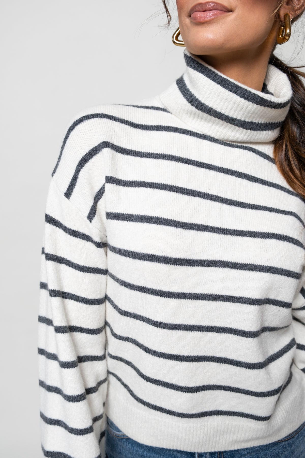 Steve Madden Narsha Striped Sweater