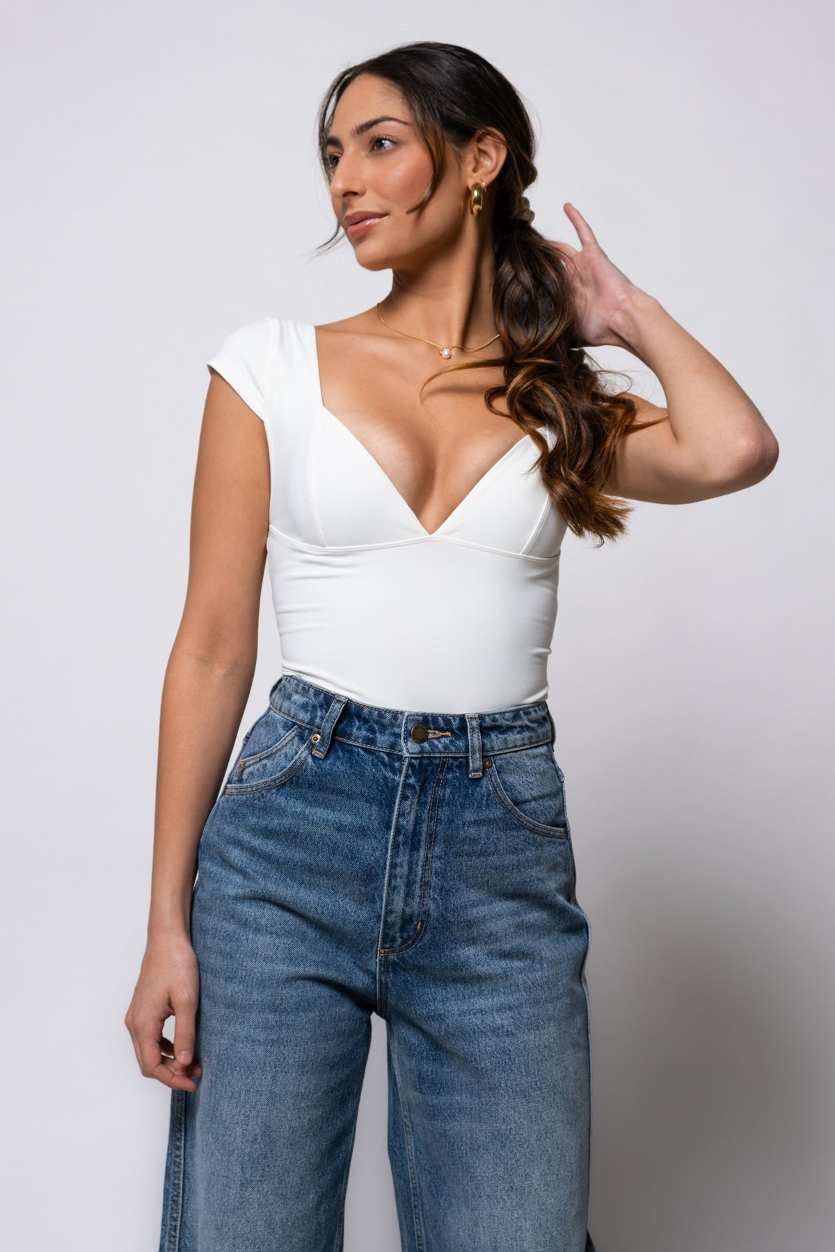 Free People Duo Corset Cami Top