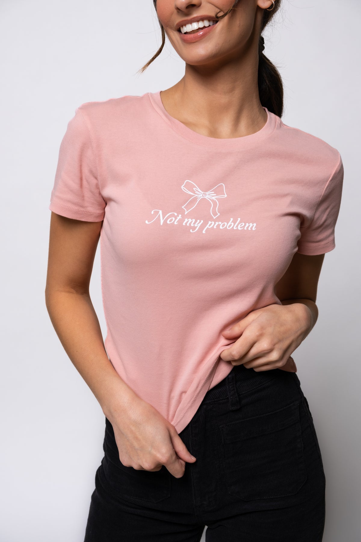 Not My Problem Baby Tee