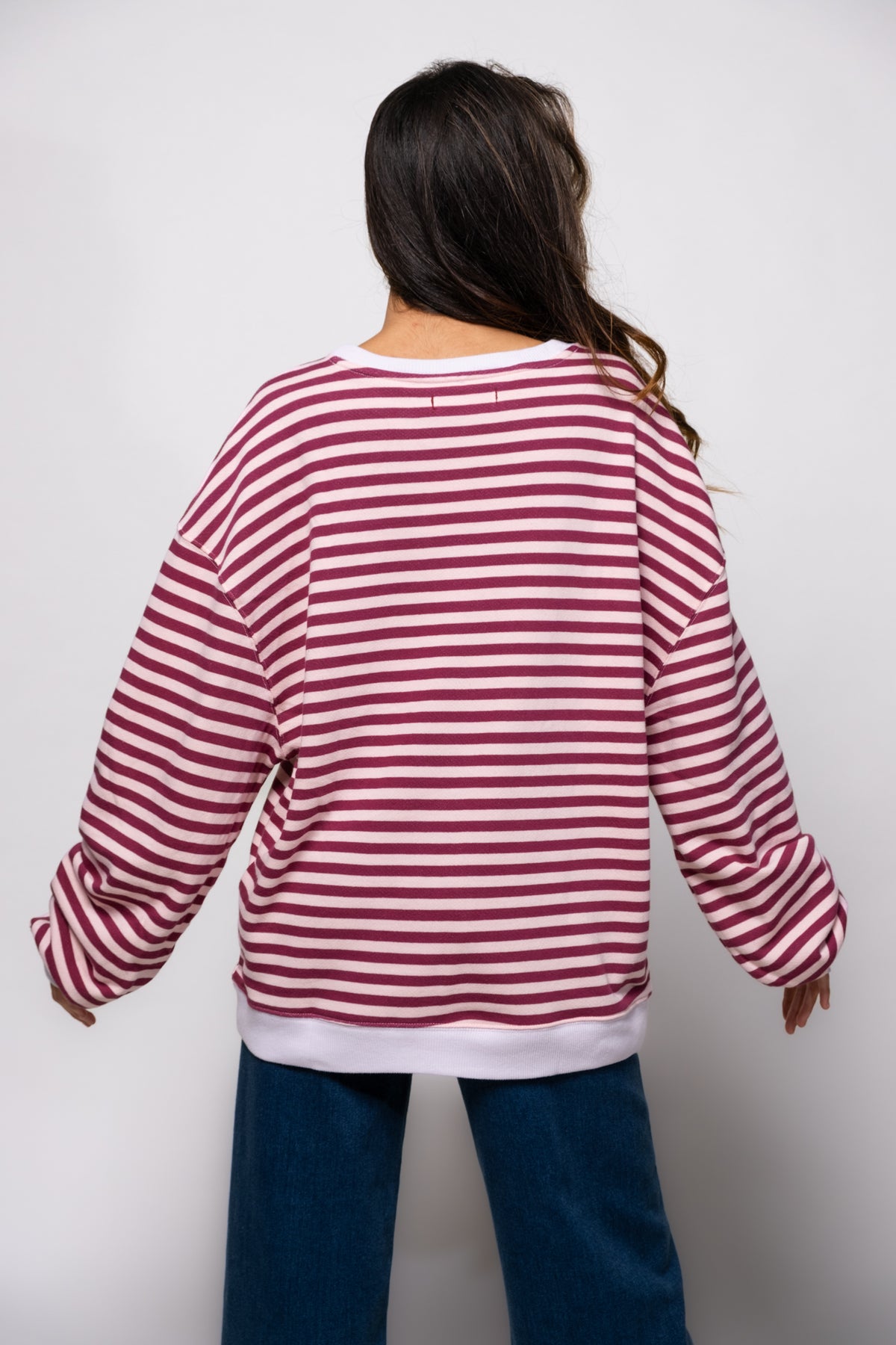 Free People Classic Striped Crew