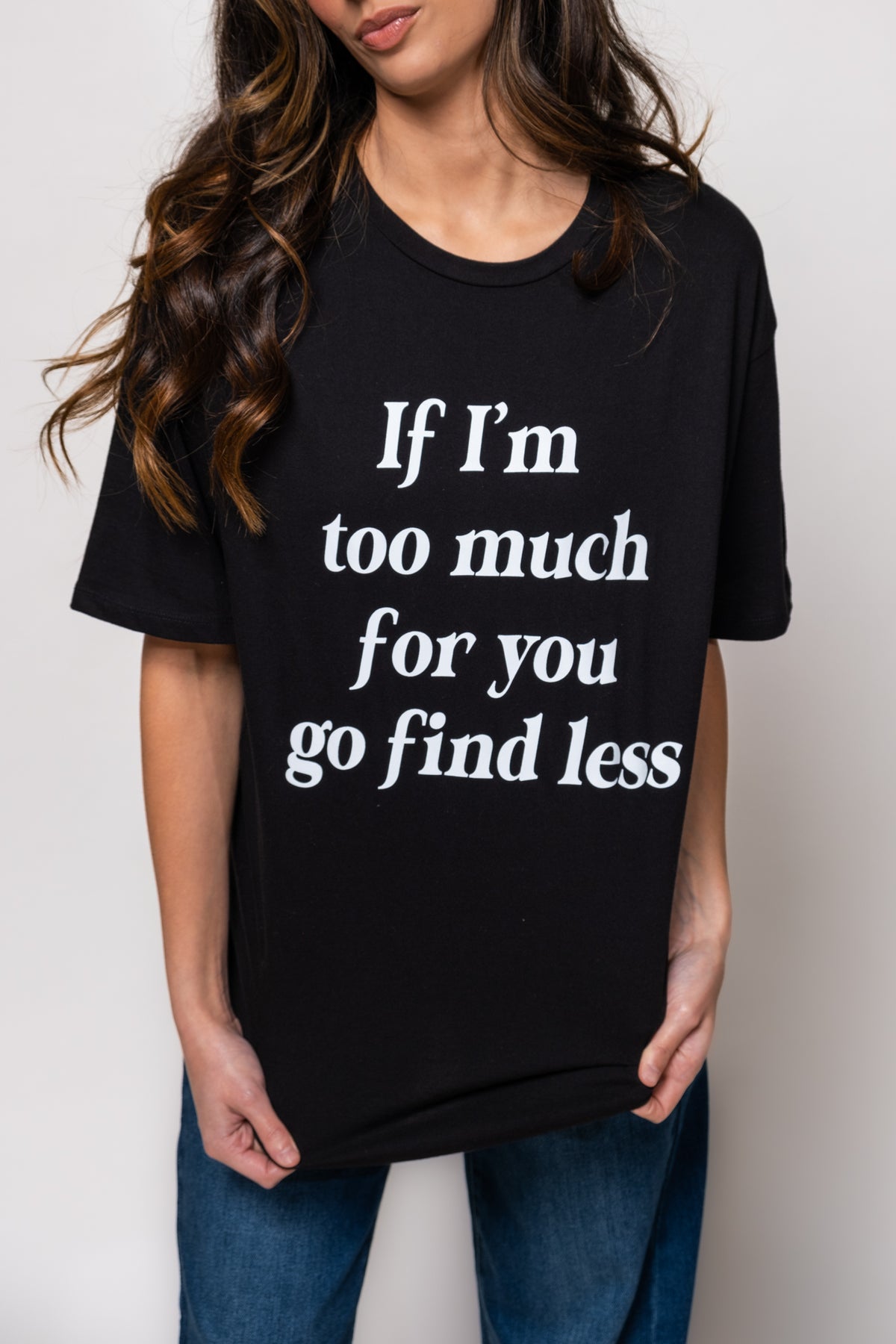 Go Find Less Tee