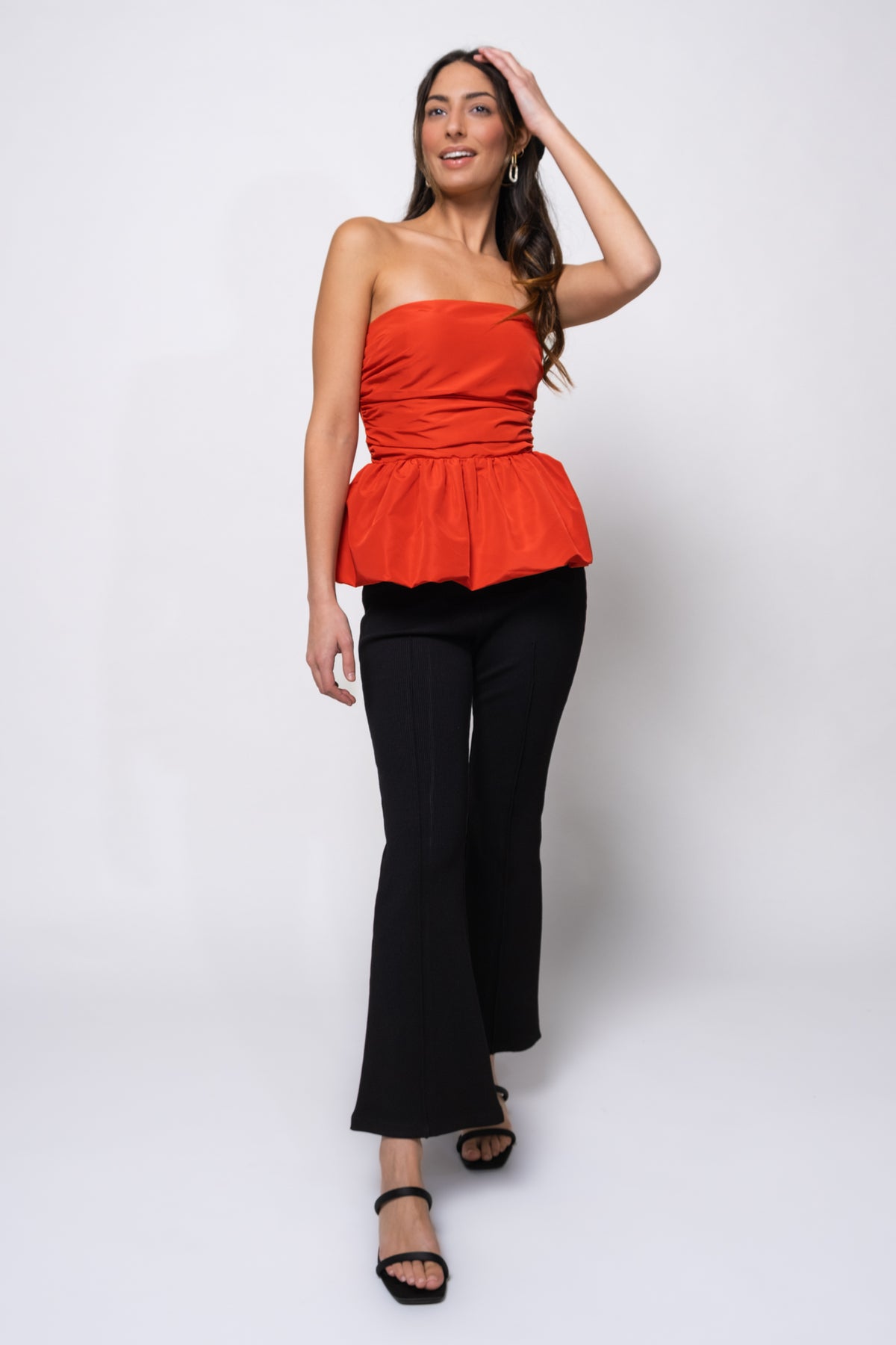 Steve Madden Amari Peplum Top