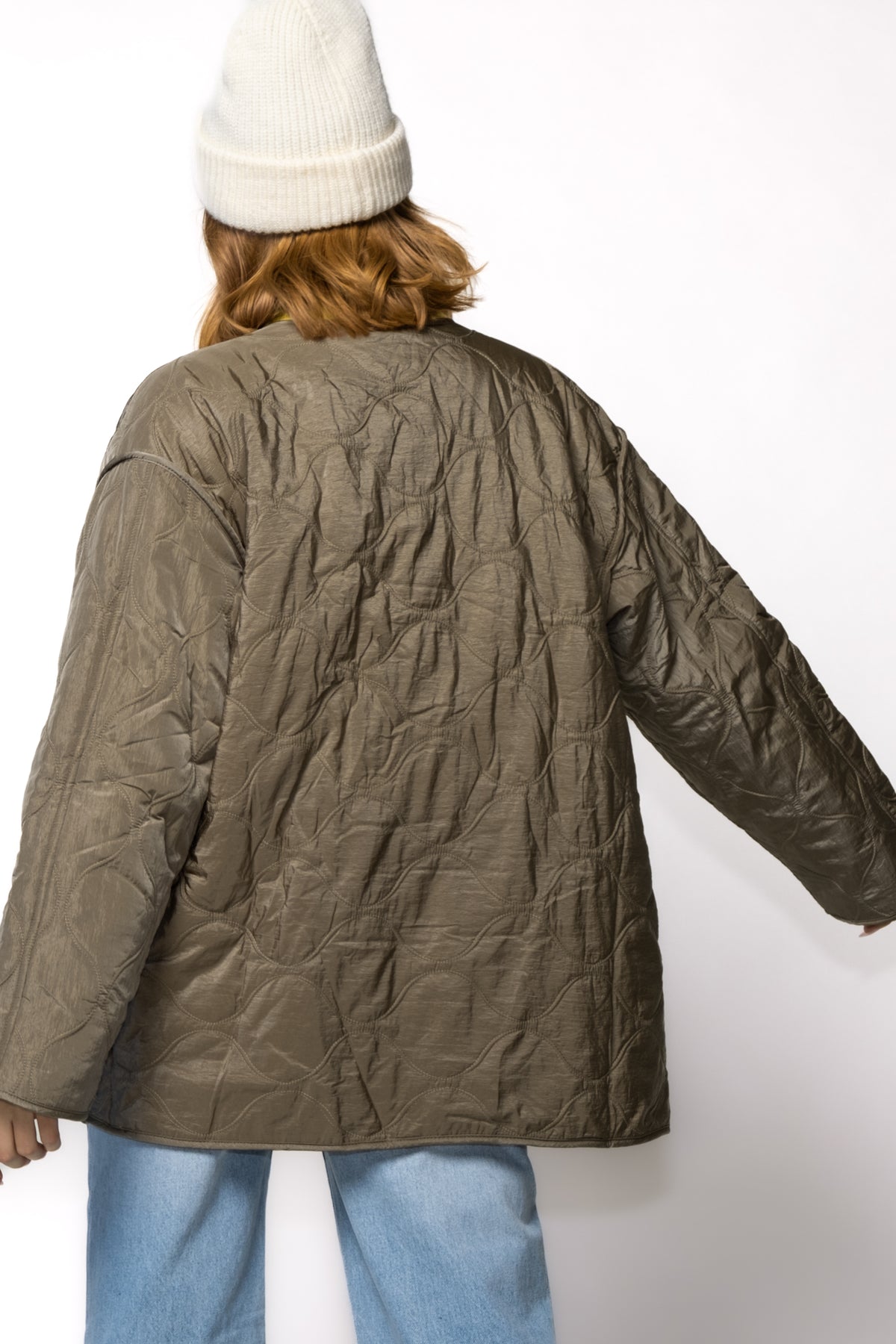 Juno Quilted Army Jacket