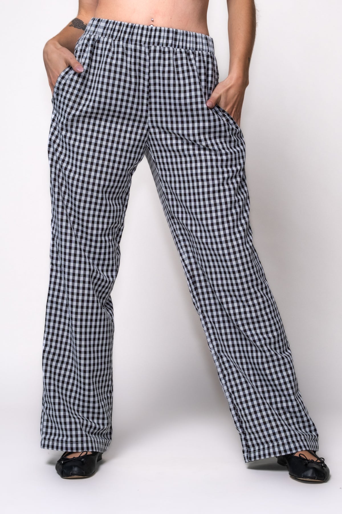 Billie Check Boxer Pants