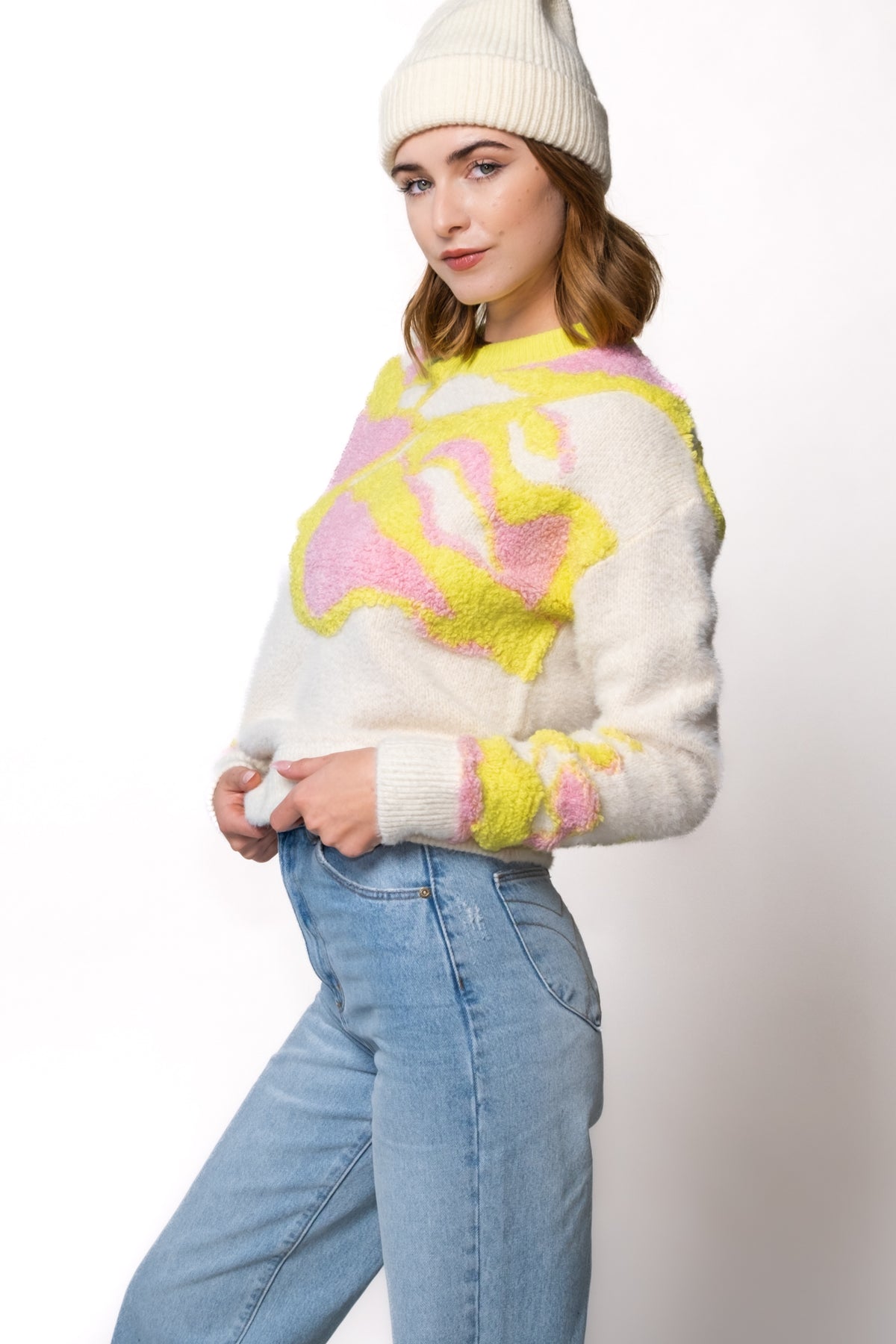 FRNCH Maeko Statement Sweater