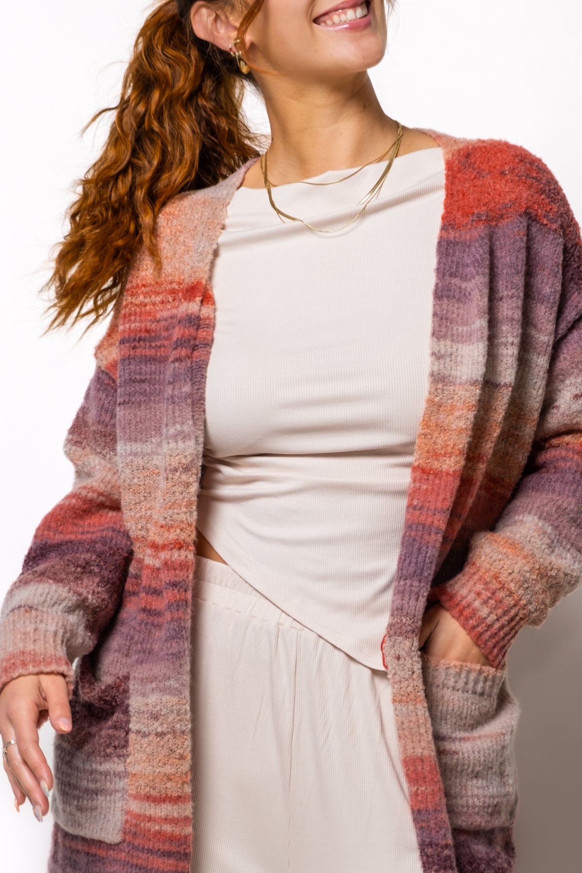 Long Story Ombre Cardi