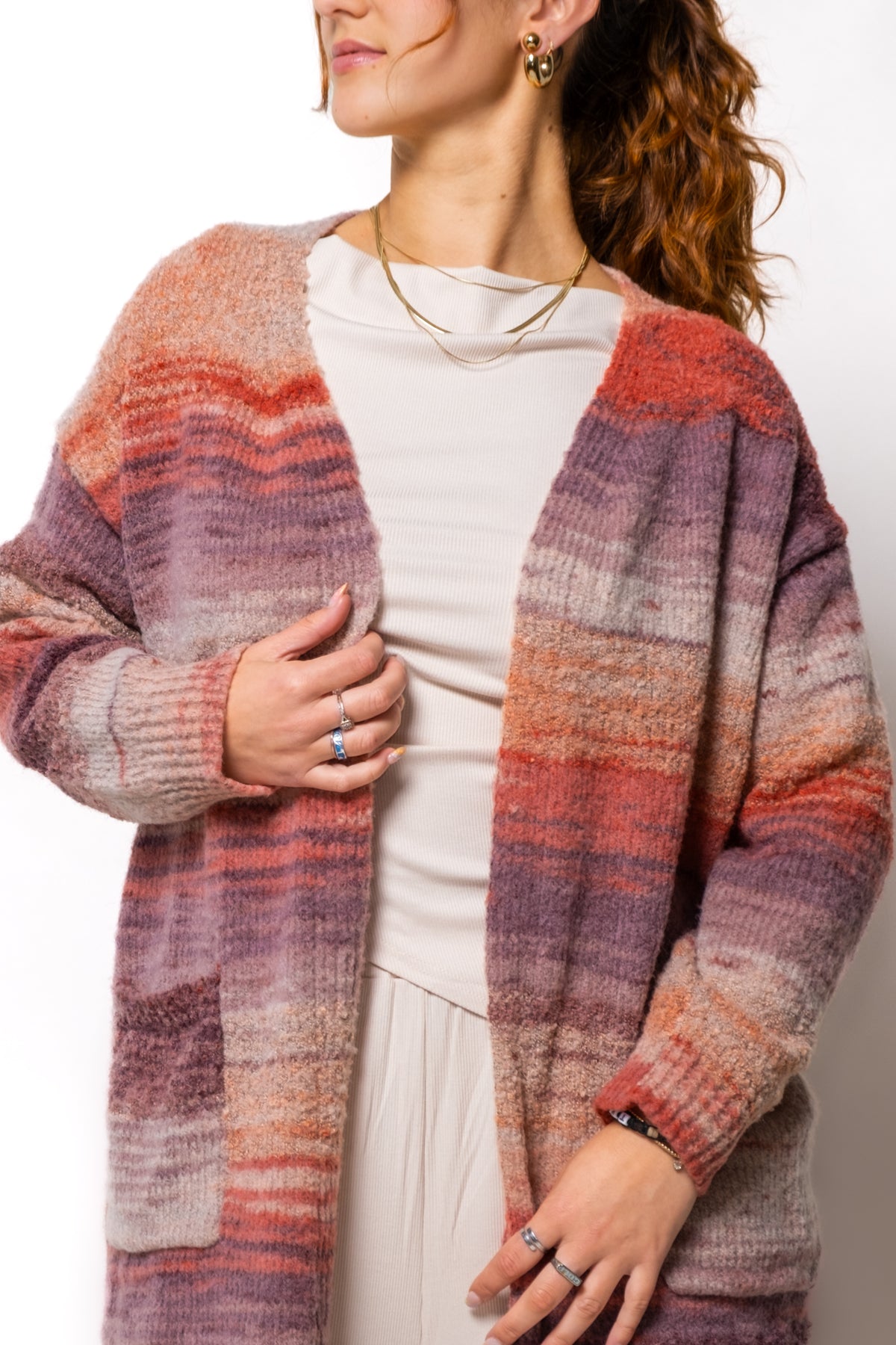 Long Story Ombre Cardi