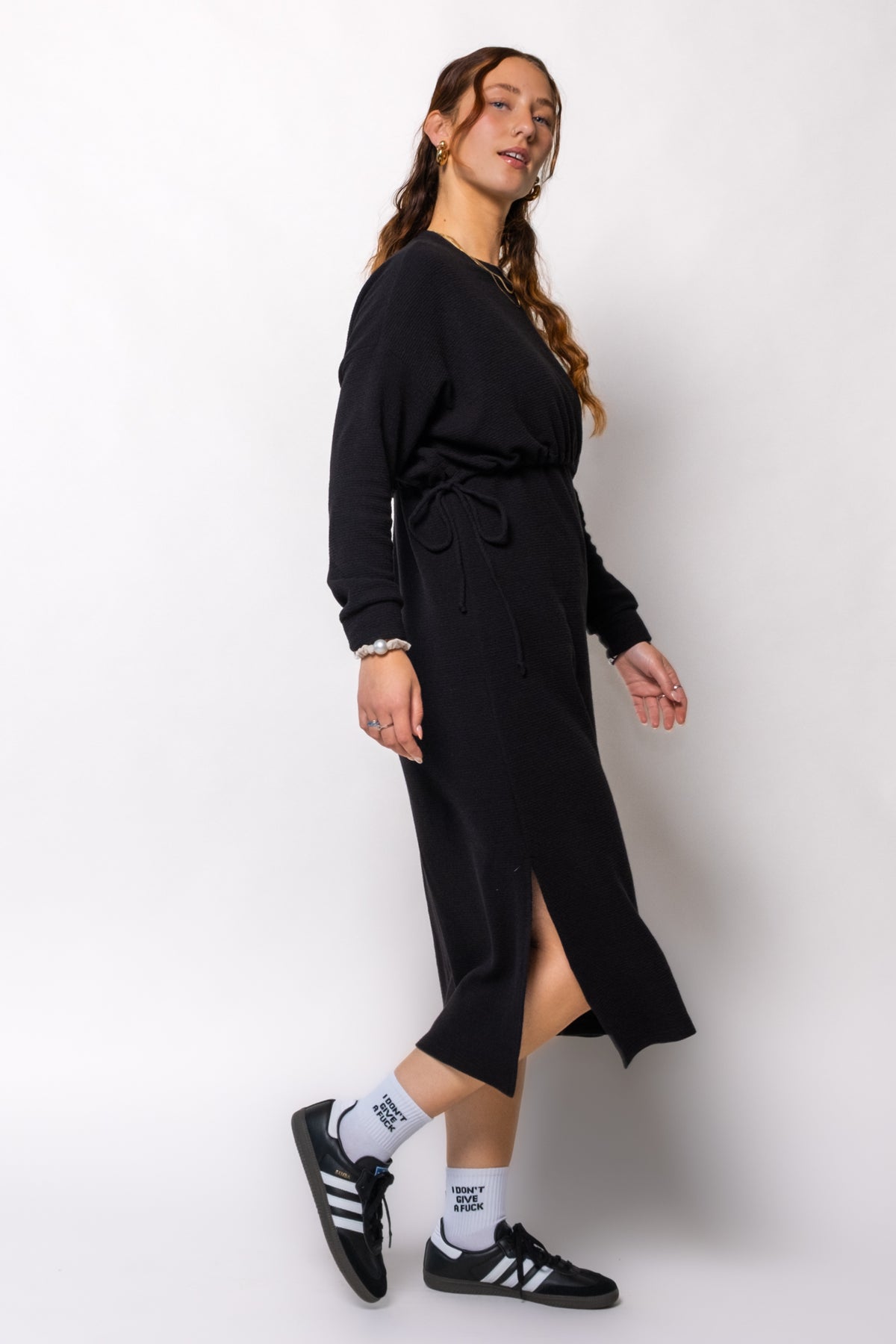 Laidback Luxe Midi Dress