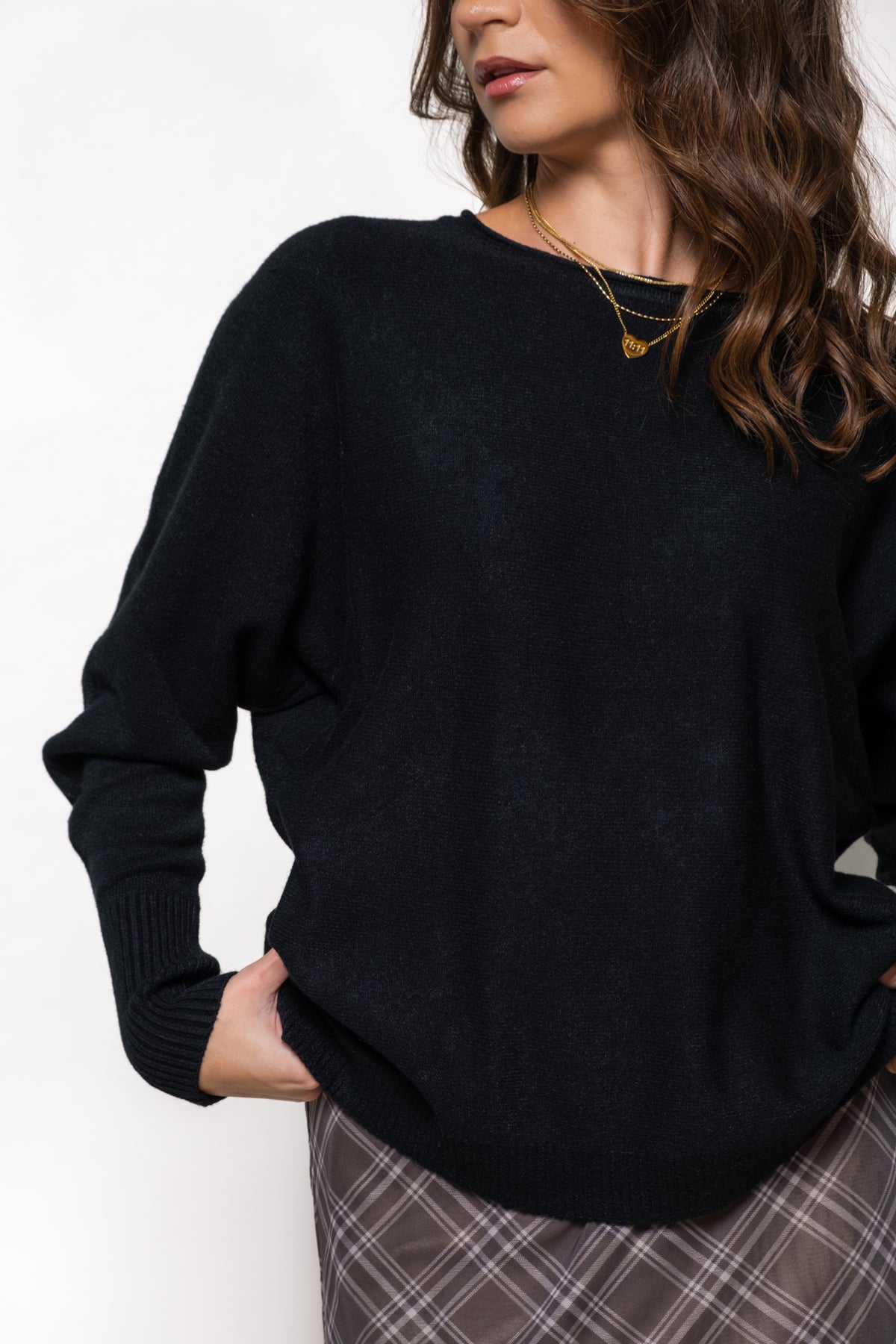 Bella Bateau Neck Sweater