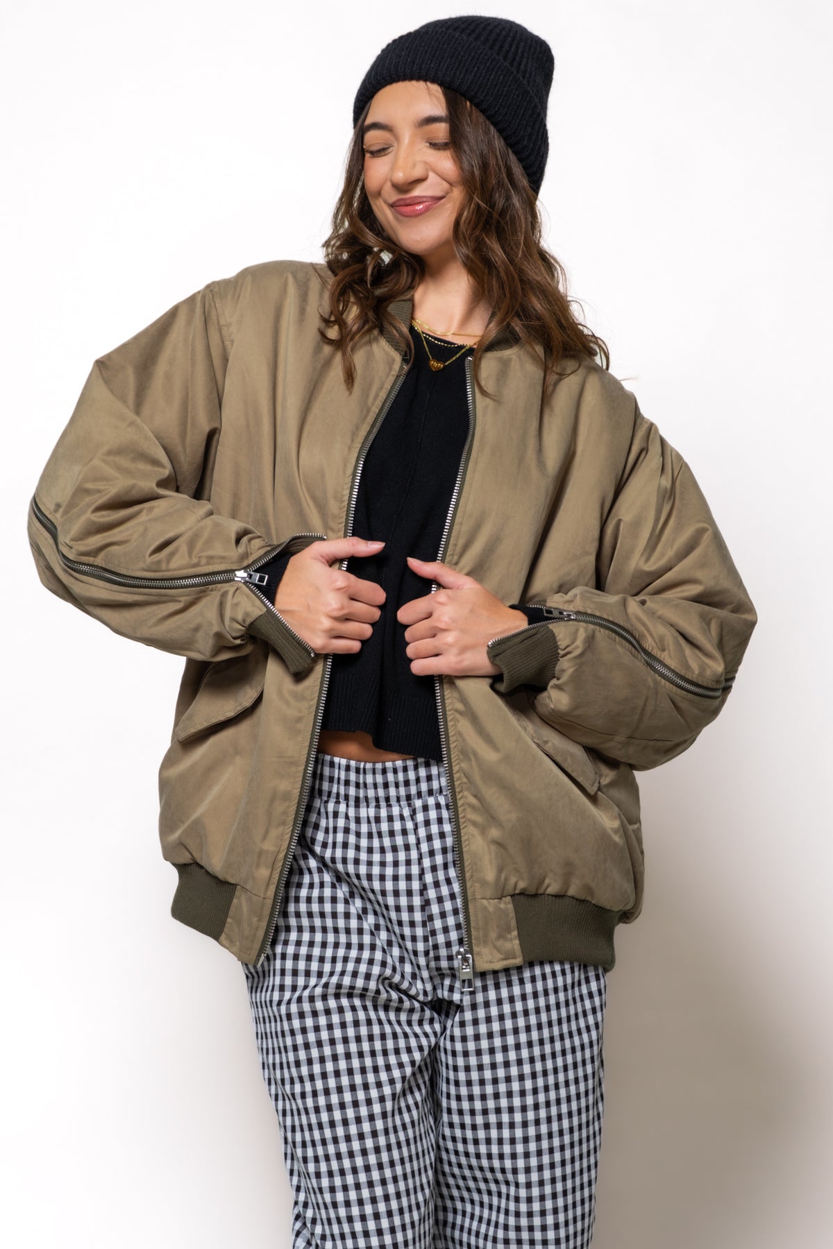 Rebel Oversize Bomber Jacket