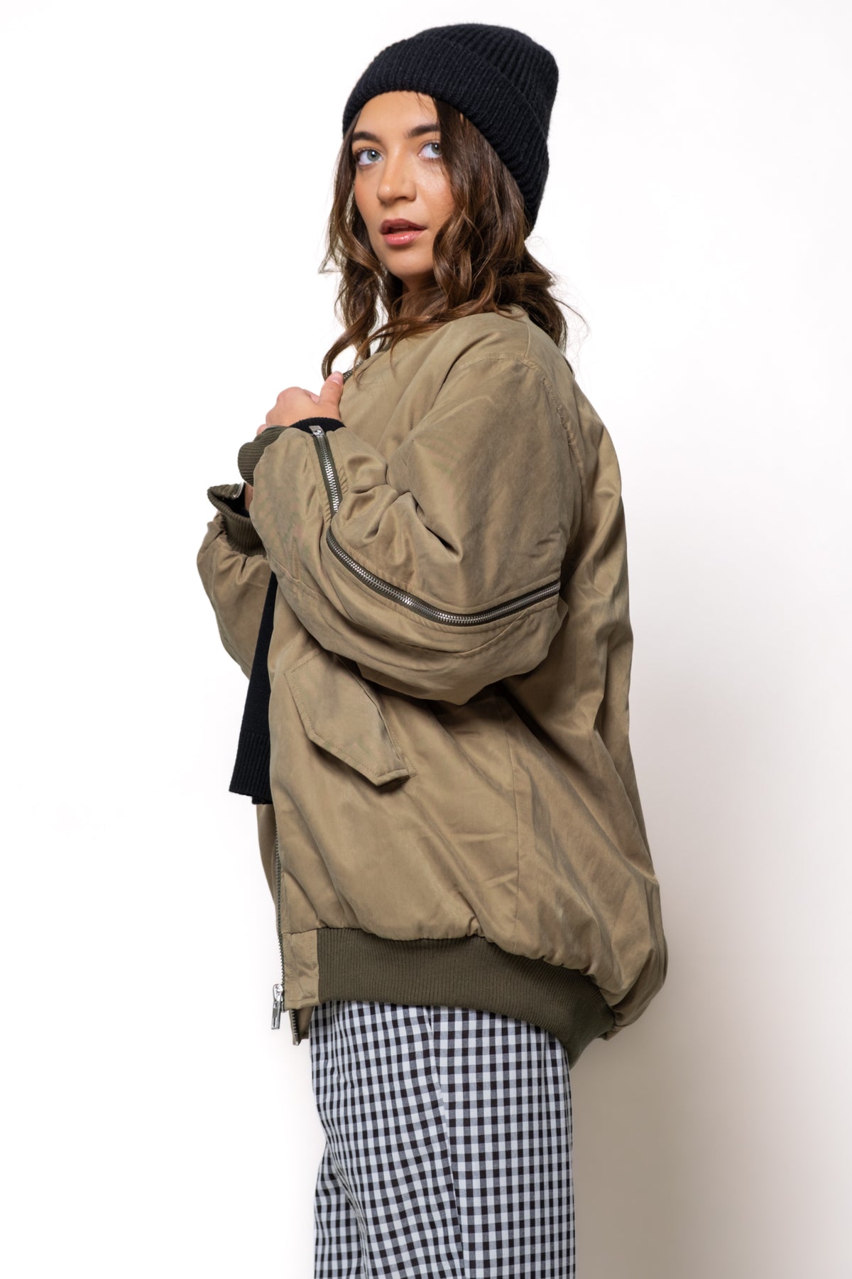 Rebel Oversize Bomber Jacket