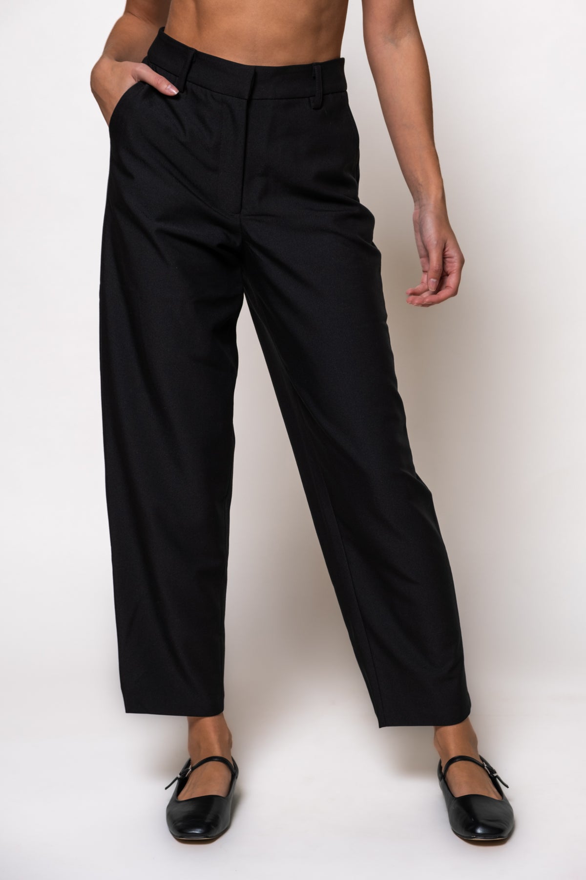 Steve Madden Junia Barrel Leg Trousers