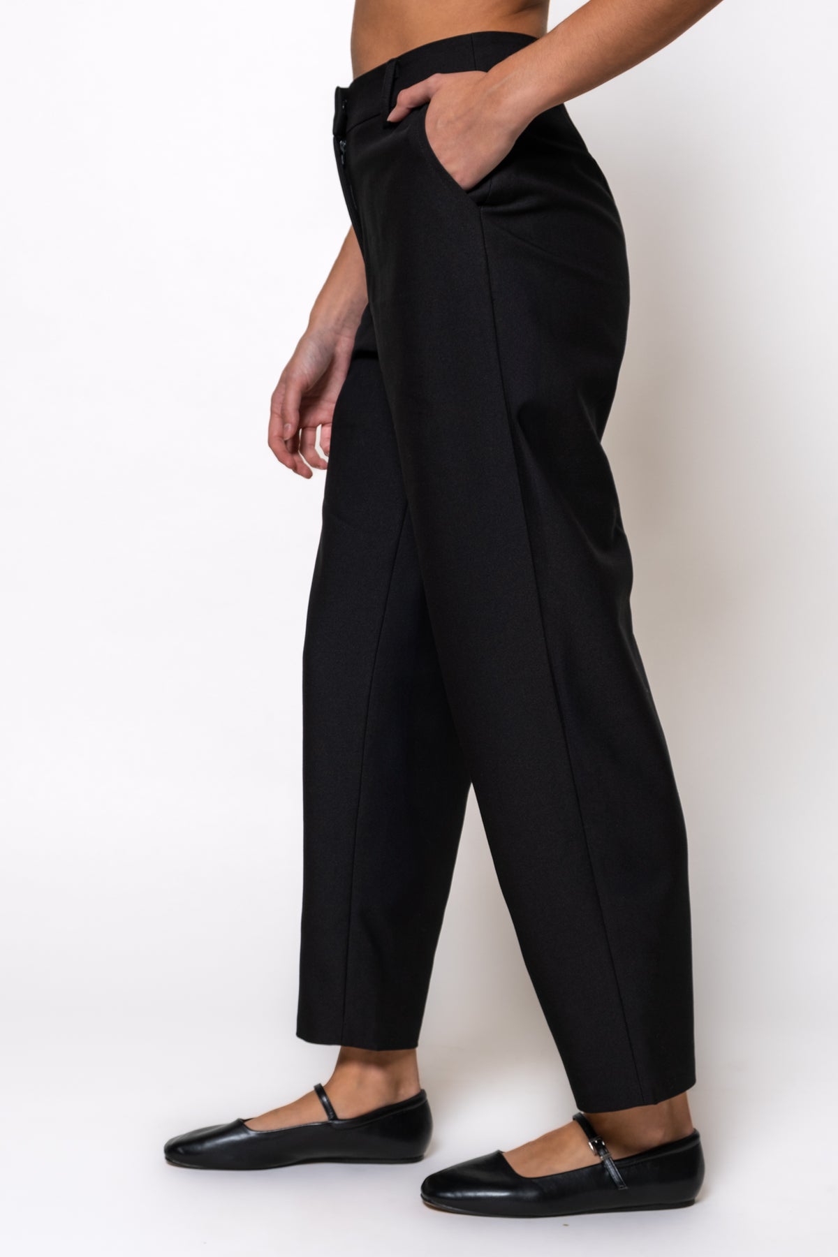 Steve Madden Junia Barrel Leg Trousers