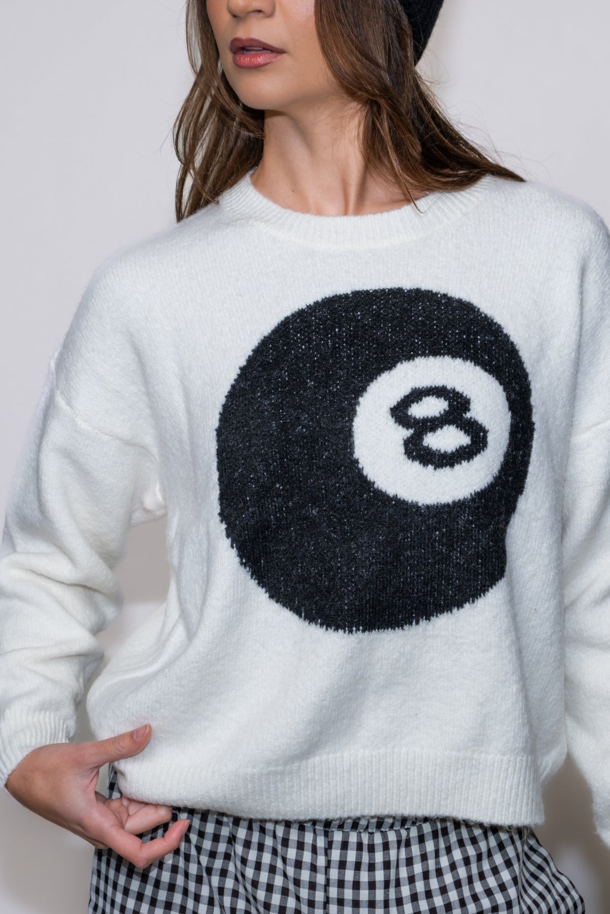 Magic Eight Ball Sweater