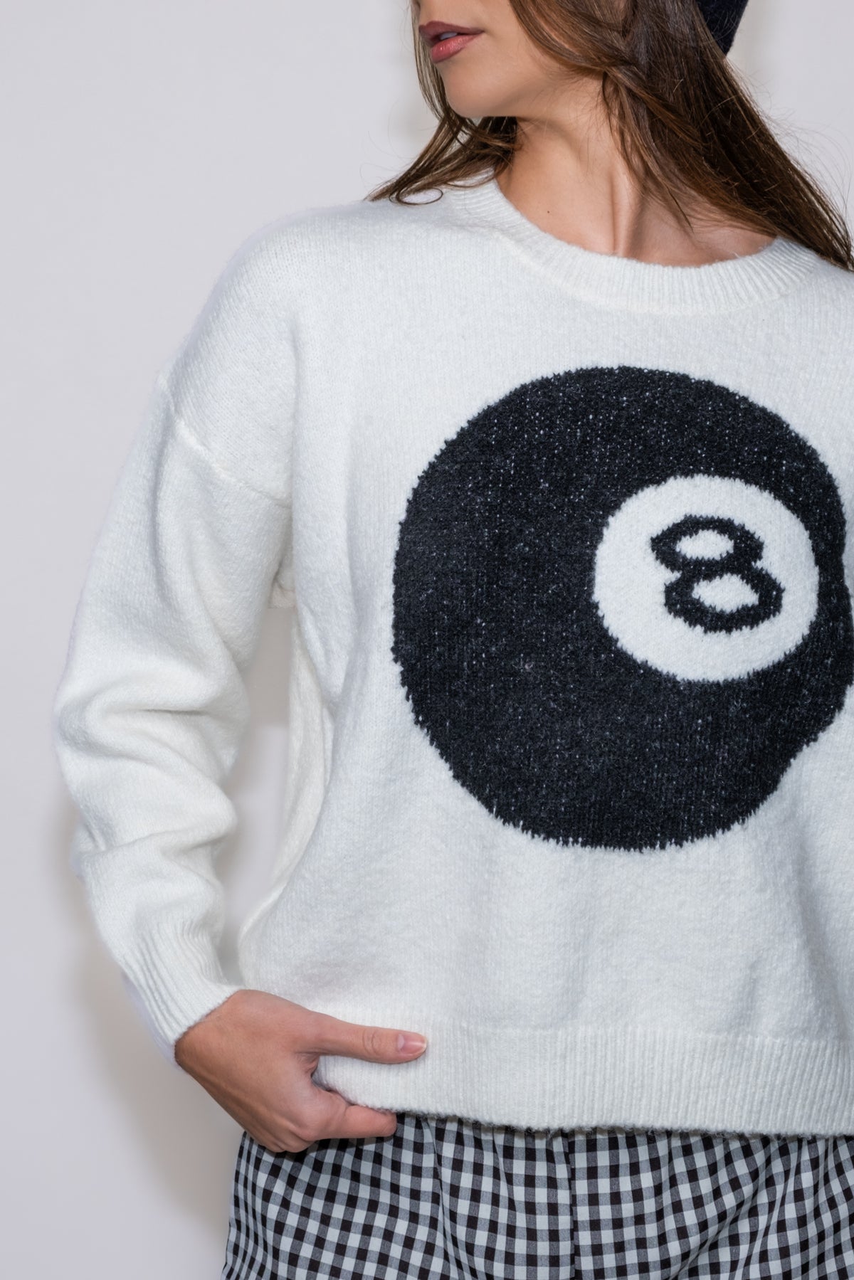 Magic Eight Ball Sweater