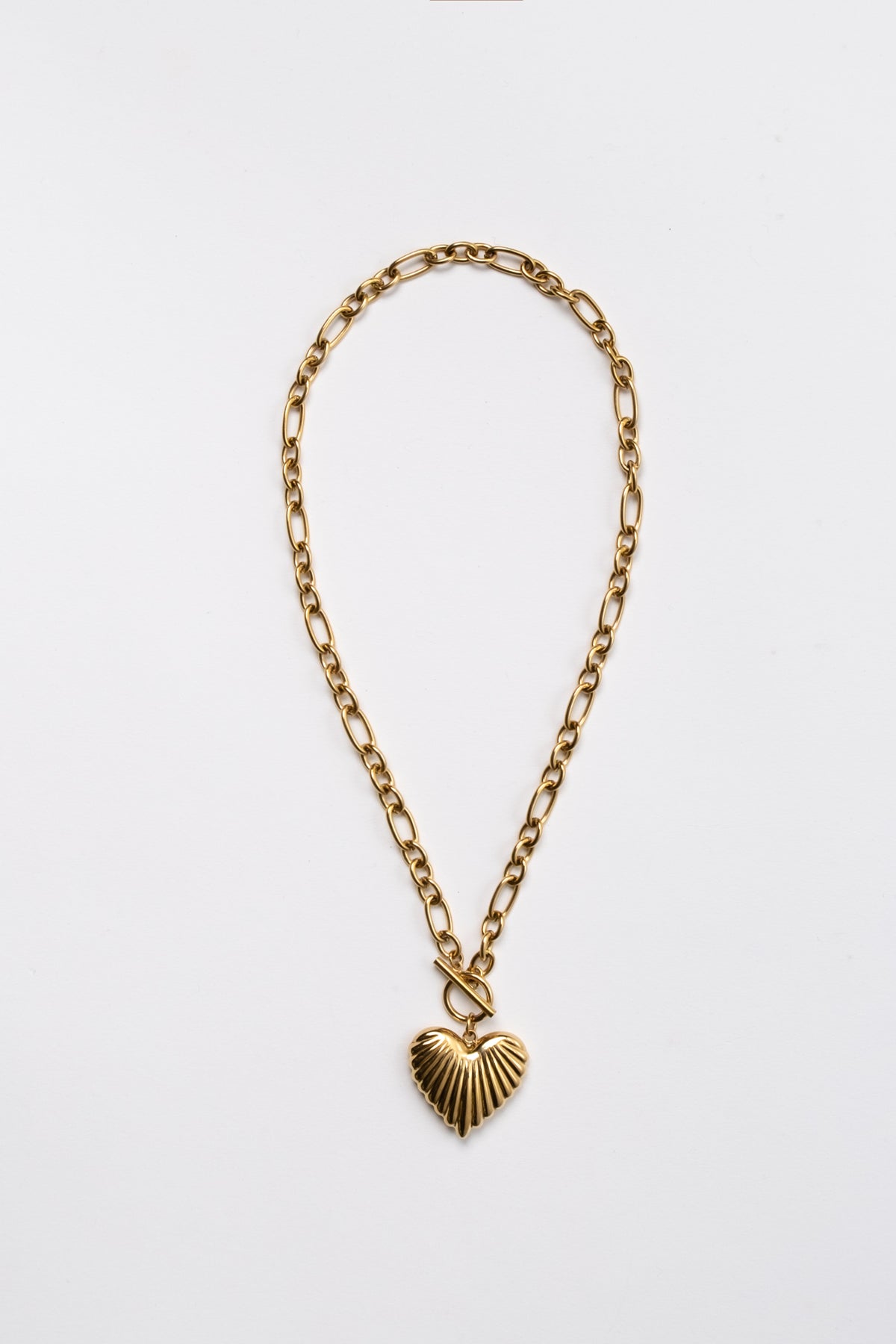 Heart of Gold Statement Necklace