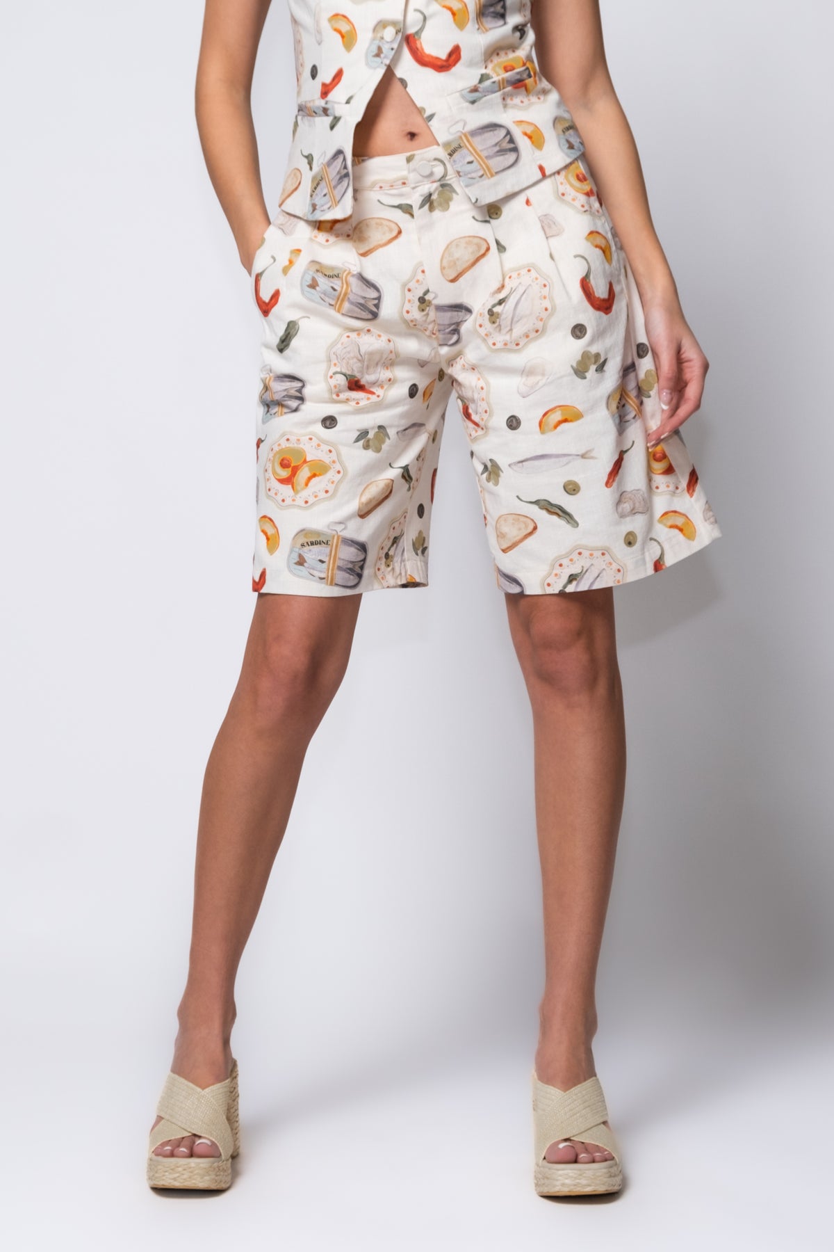 Girl Dinner Culotte Shorts