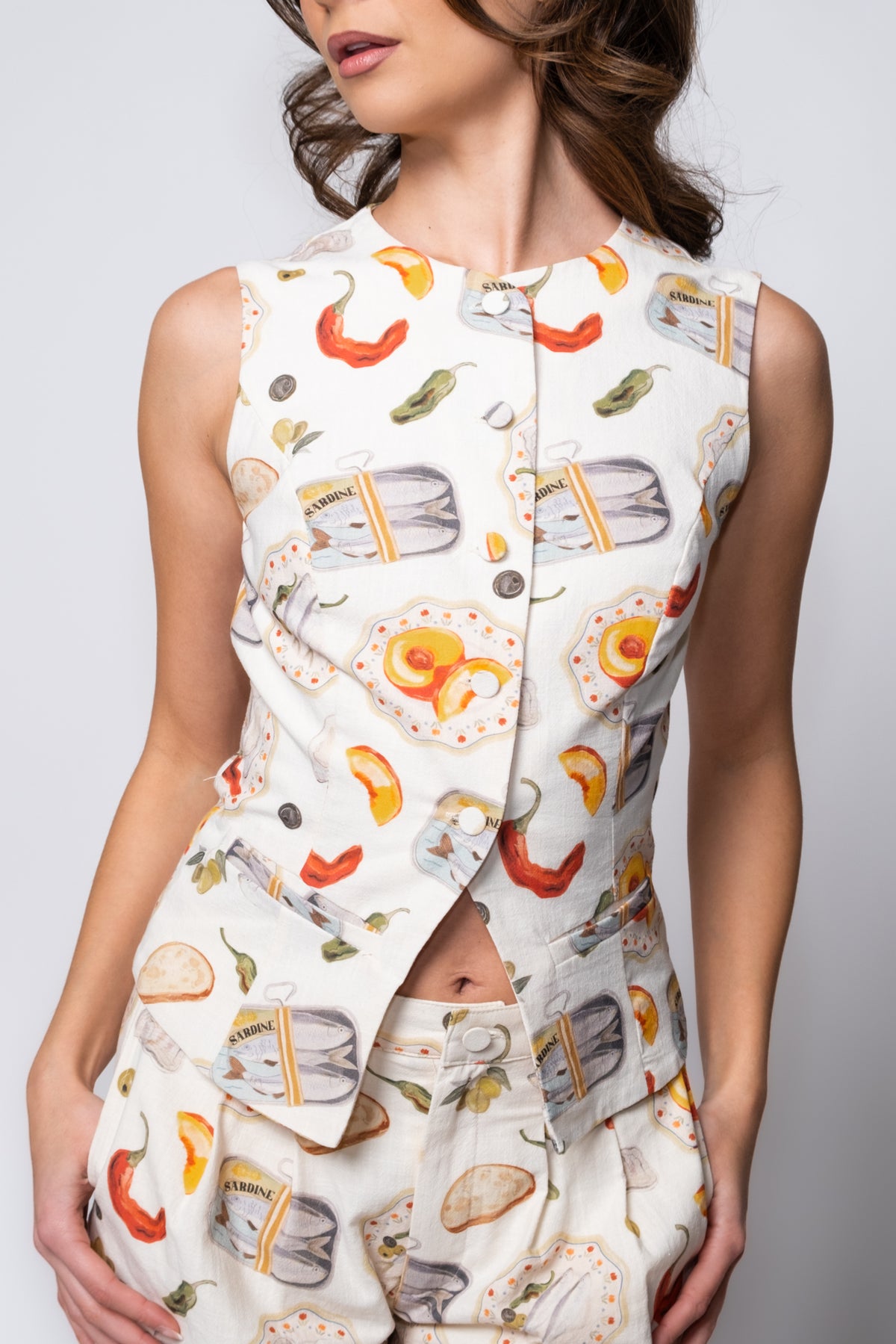 Girl Dinner Longline Vest