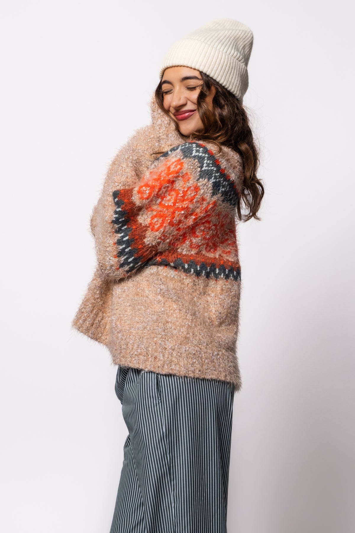 Free People Festive Frost Sweater