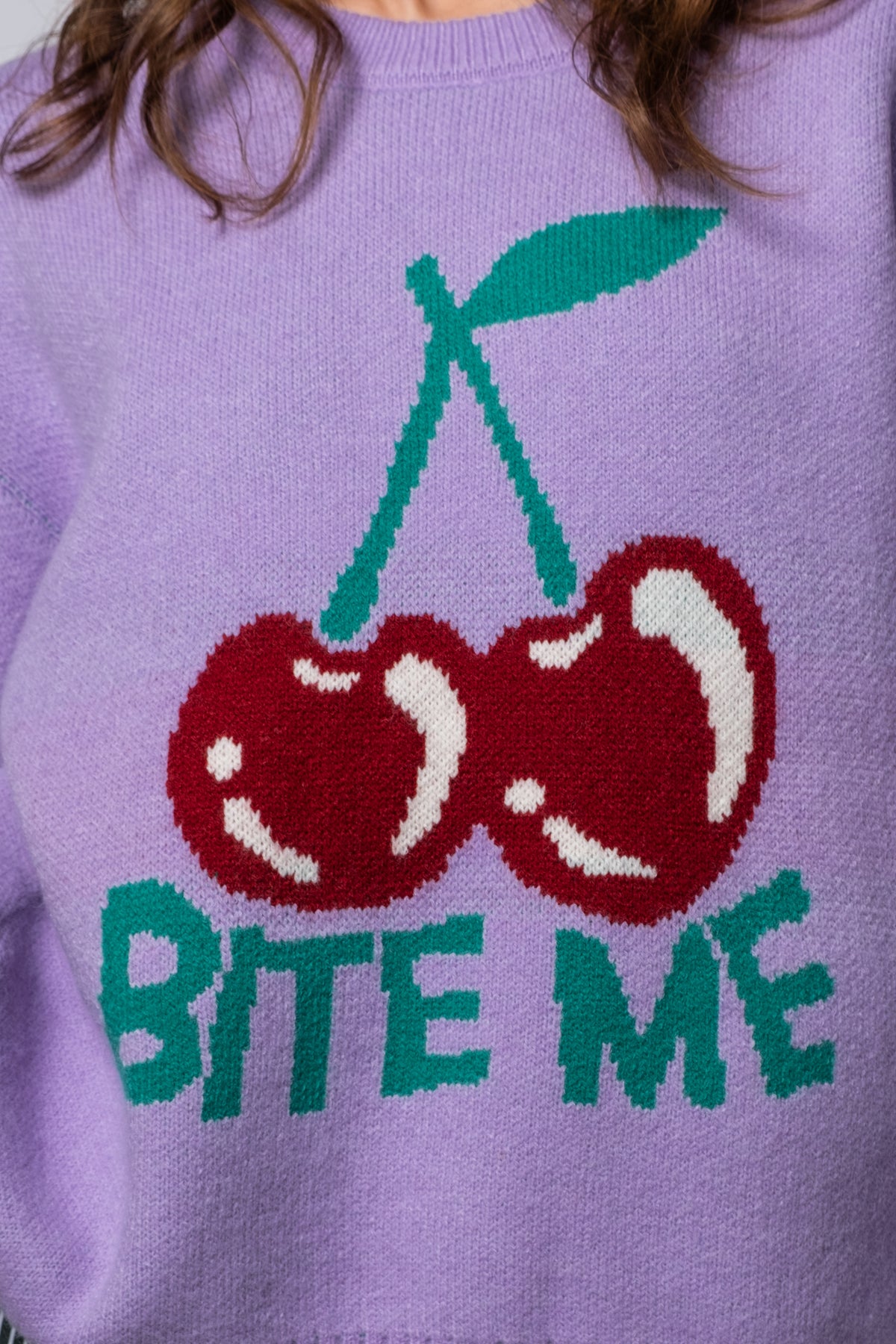 Bite Me Crewneck Sweater