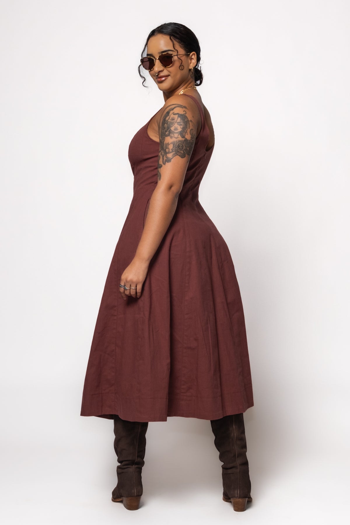 Brea Cotton Midi Dress