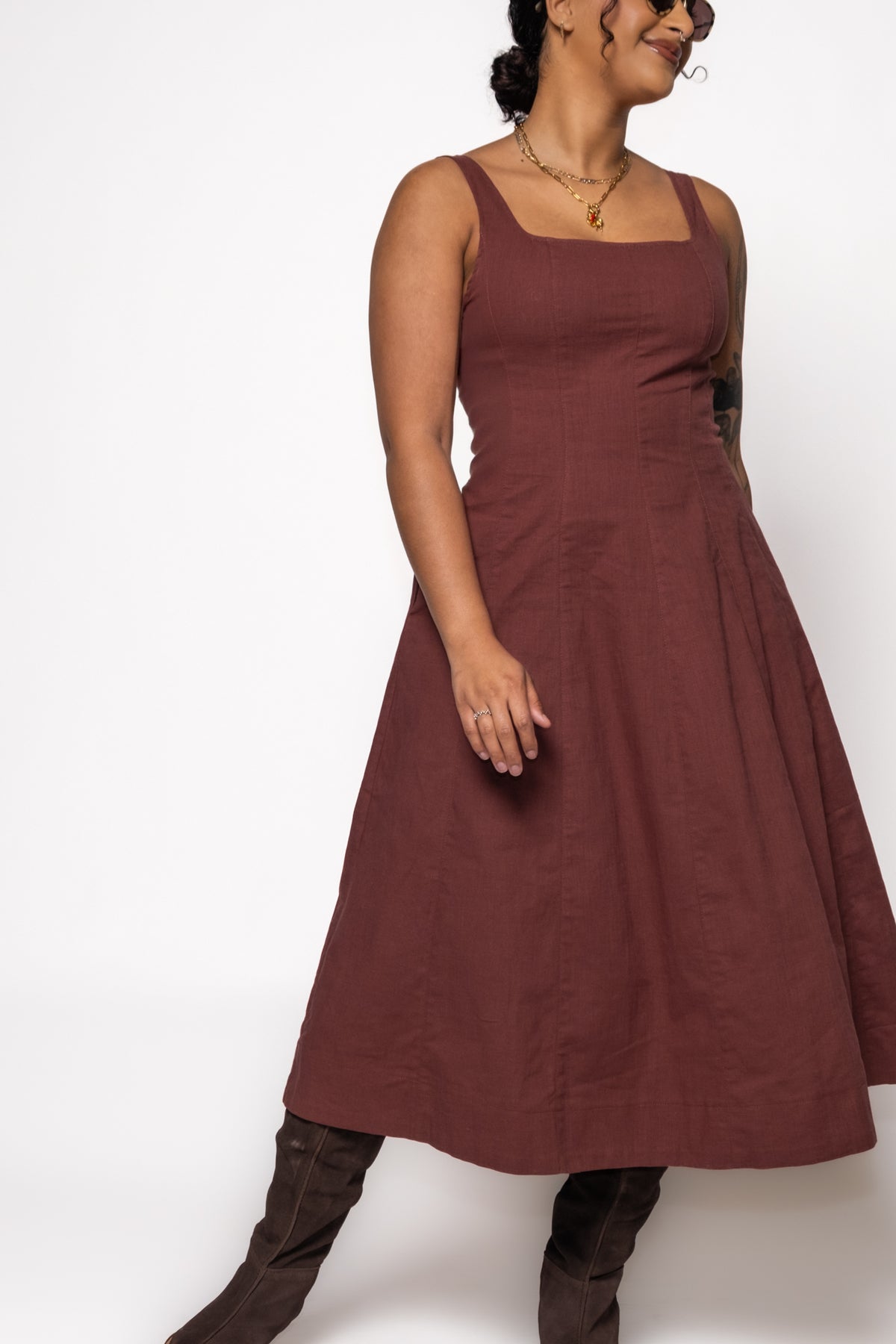 Brea Cotton Midi Dress