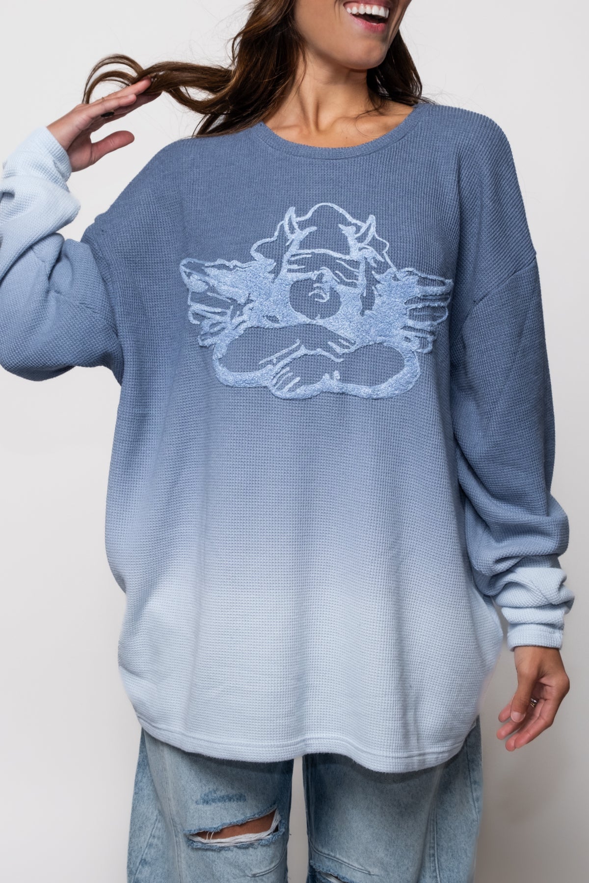 Boys Lie Made With Heaven Blues Thermal Longsleeve