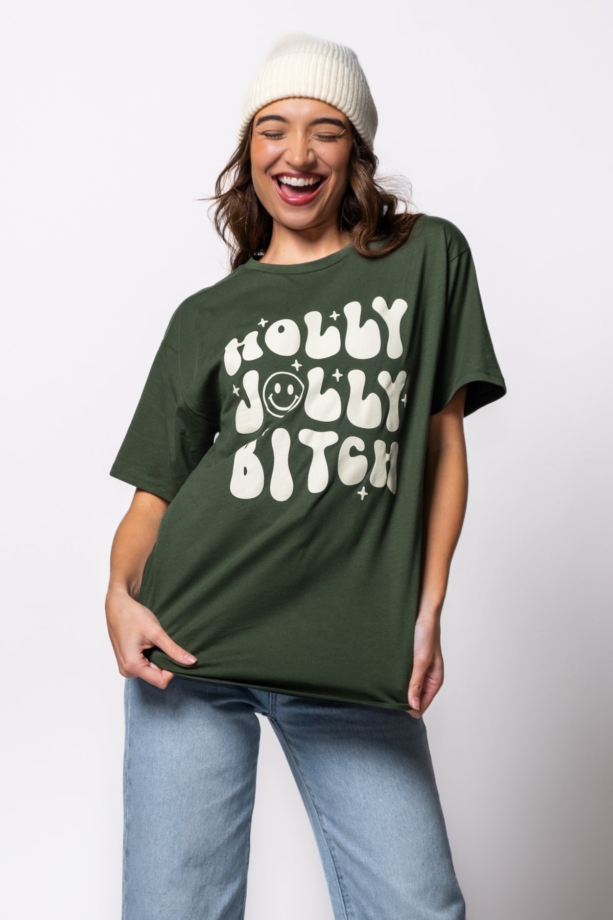 Holly Jolly Bitch Tee