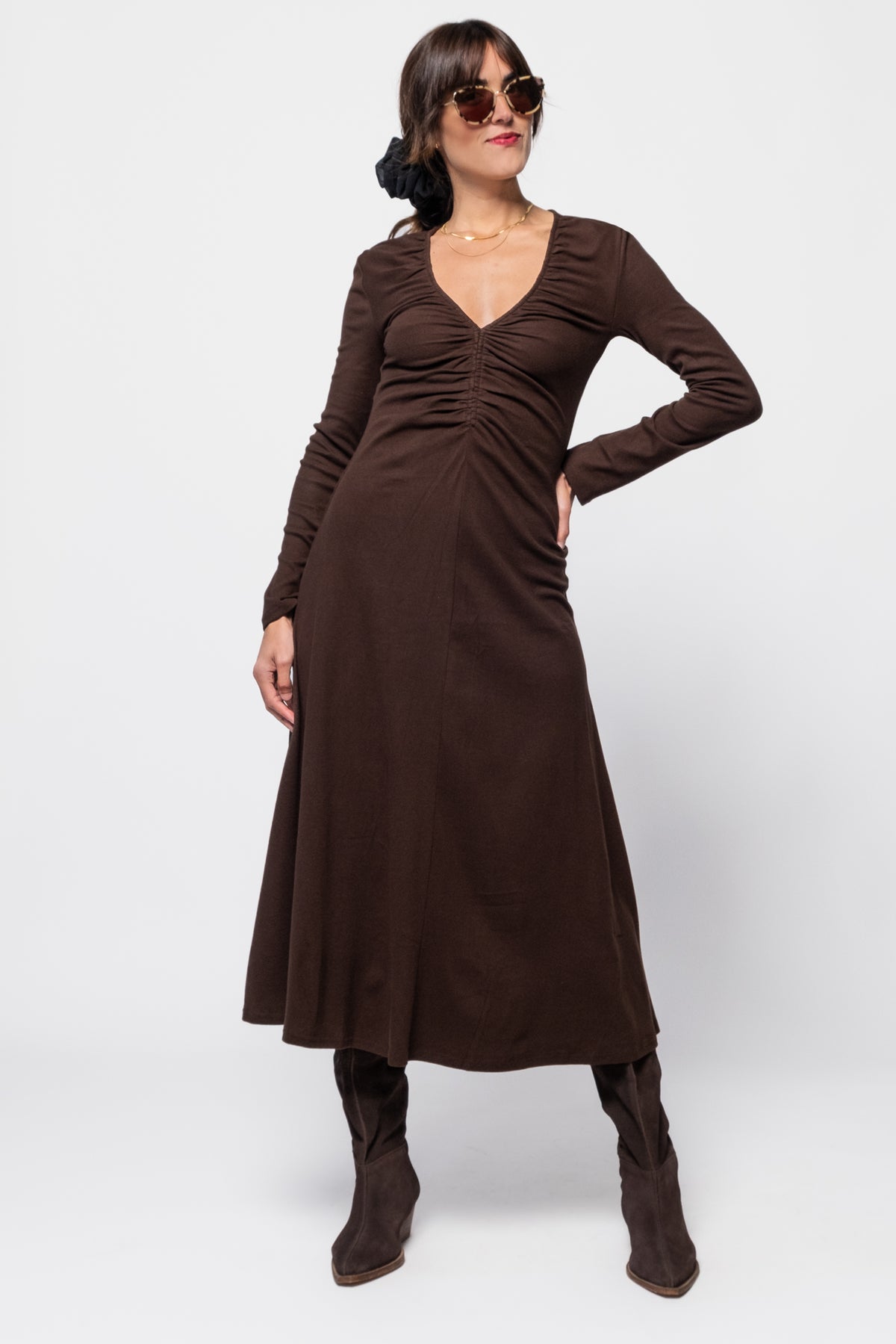 FRNCH Mae Midi Dress