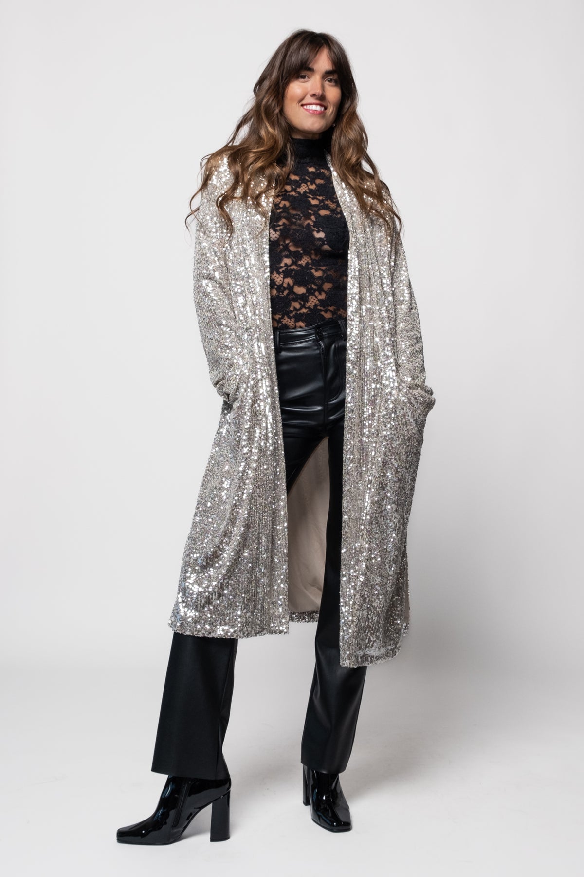 Steve Madden Showstopper Duster Jacket