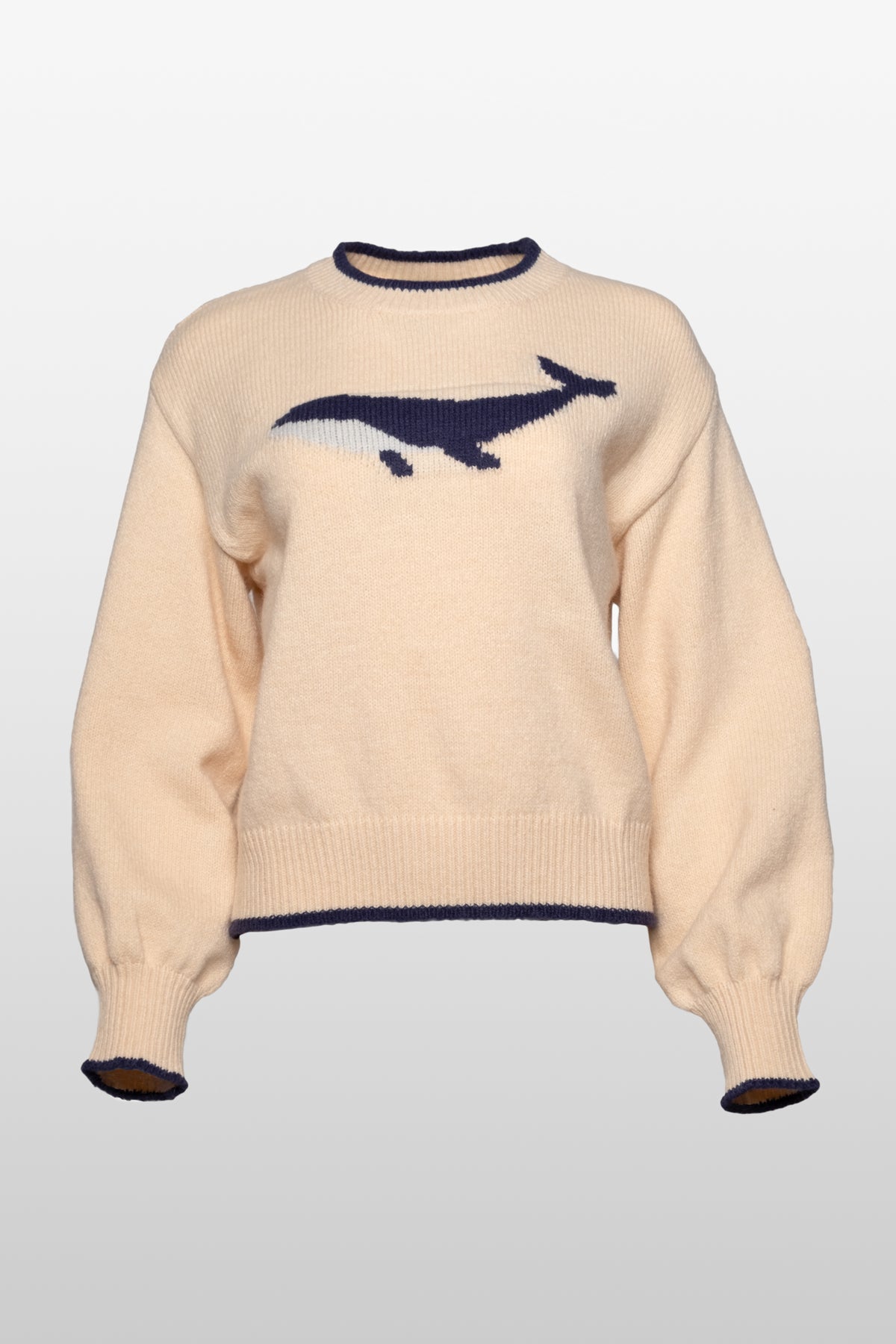 Whale-y Cute Crewneck Sweater