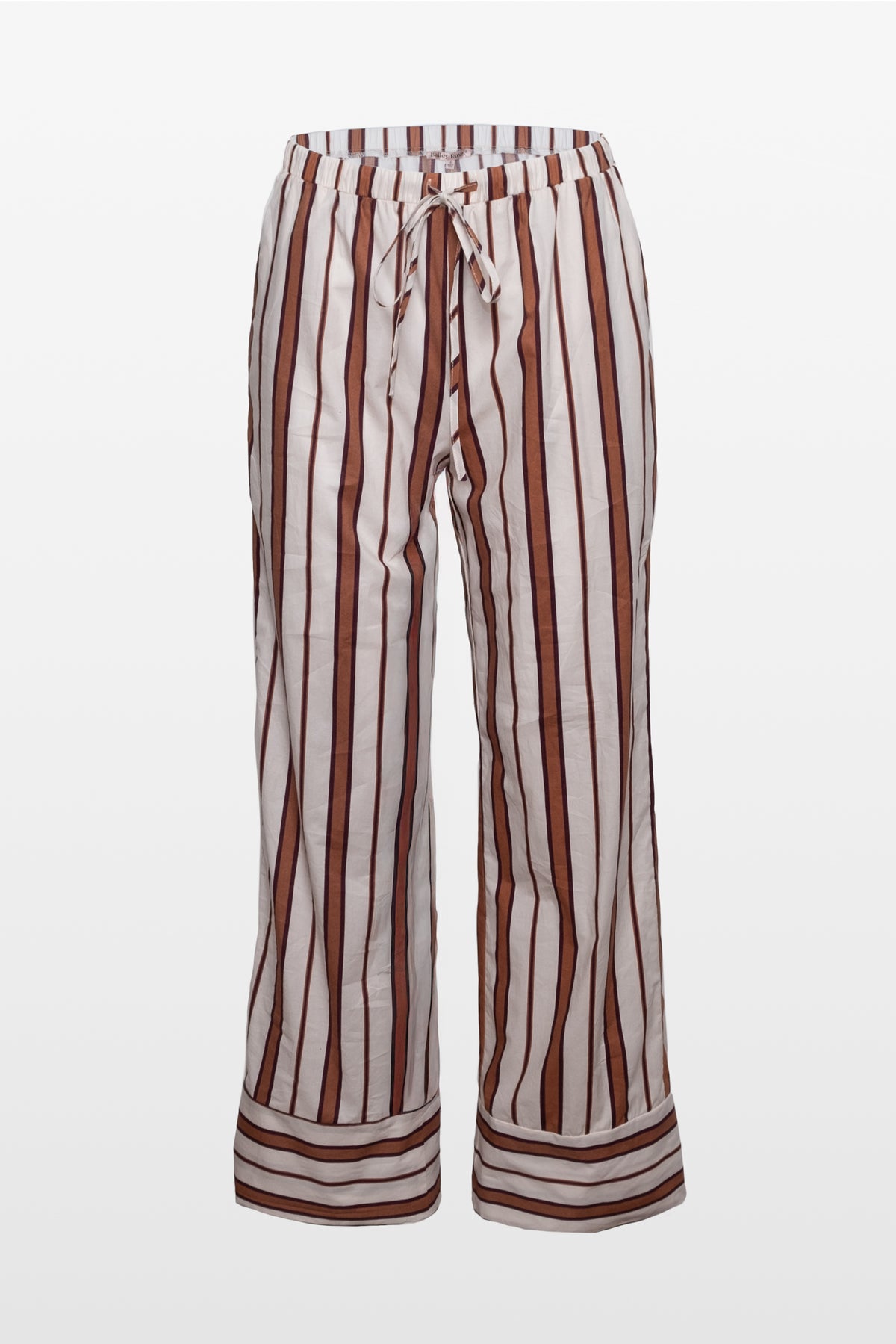 Easy Going Striped Boxer Pants