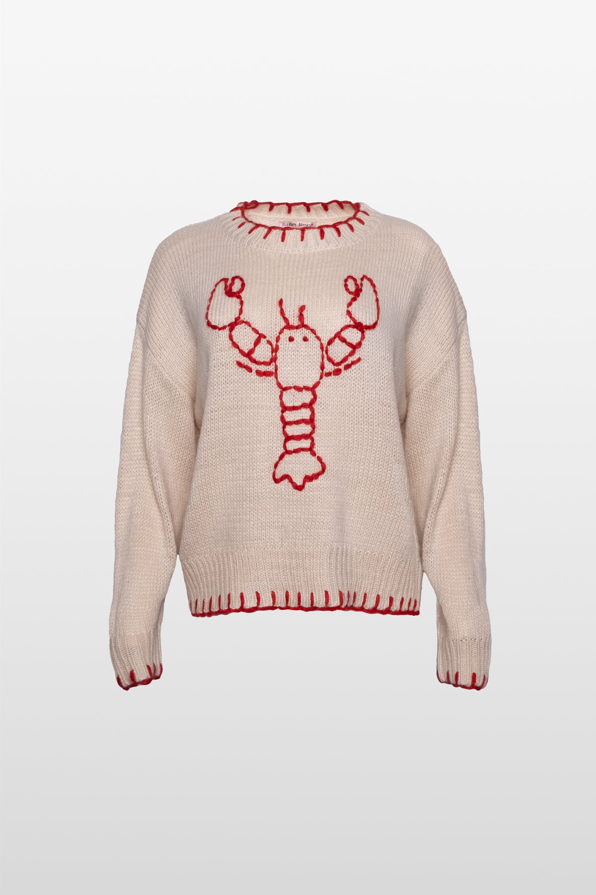 Lobster Trap Embroidered Sweater