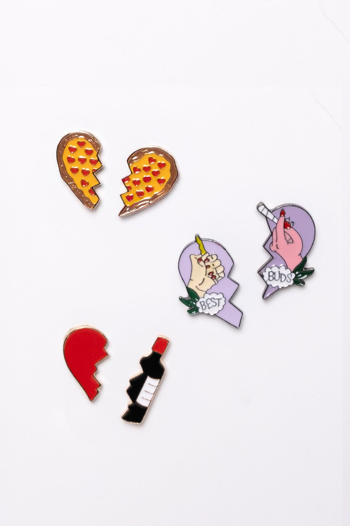 BFF Enamel Pin Set