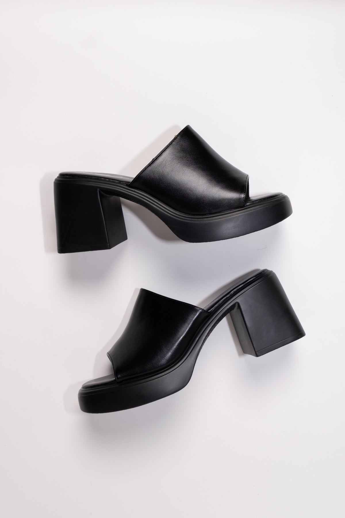 Lennox Platform Slide Mules