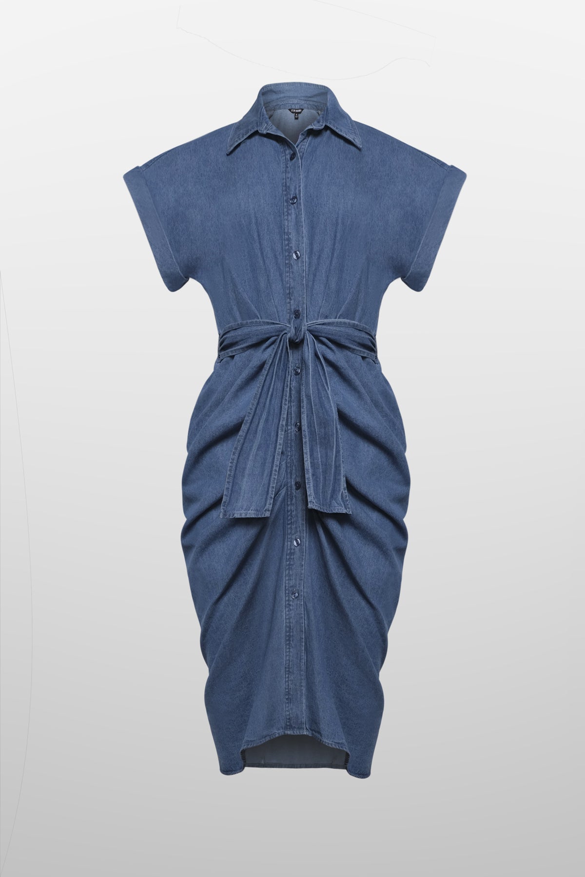 Steve Madden Tori Chambray Shirt Dress