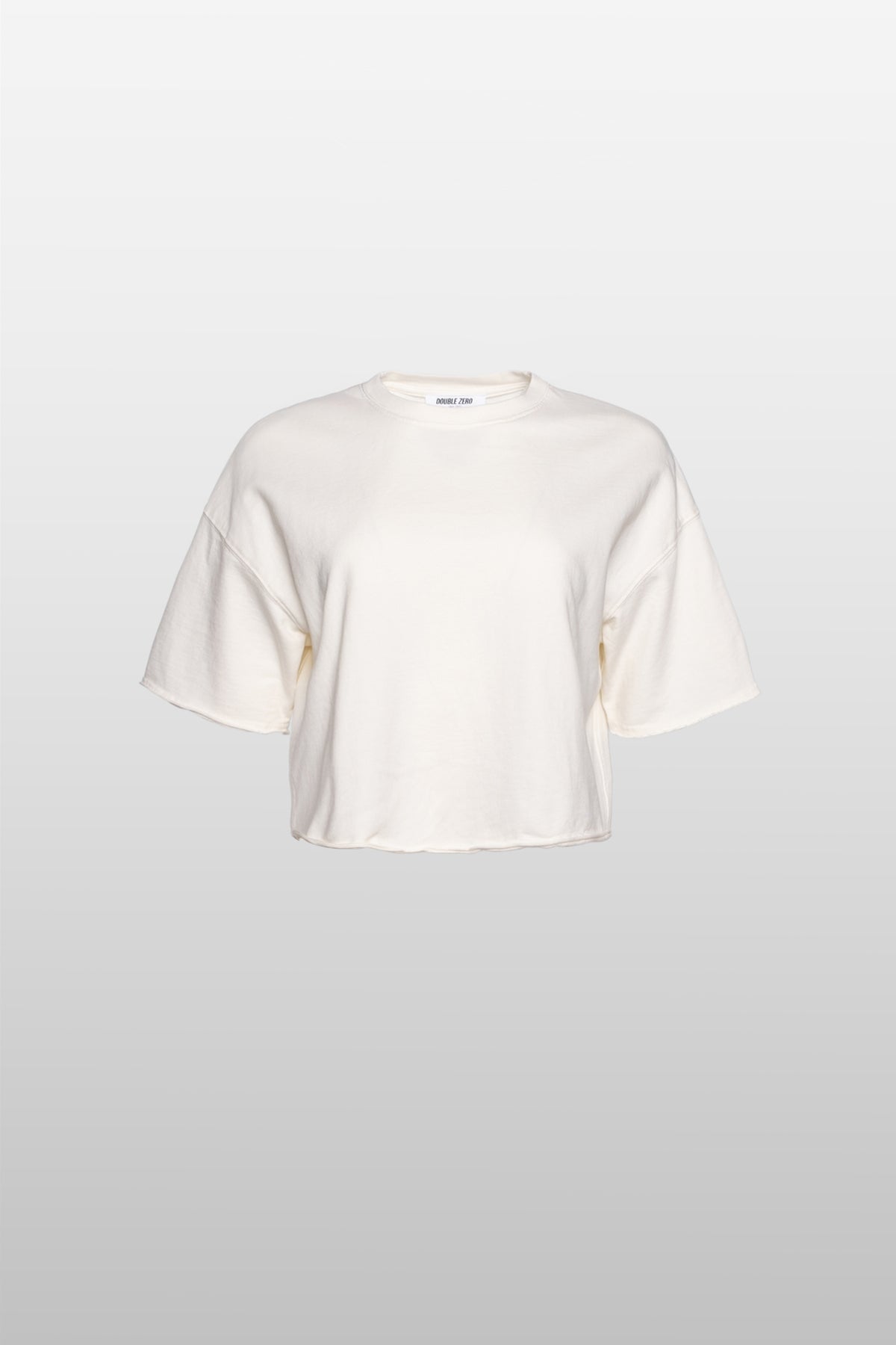 Boxy Cropped Cotton Tee