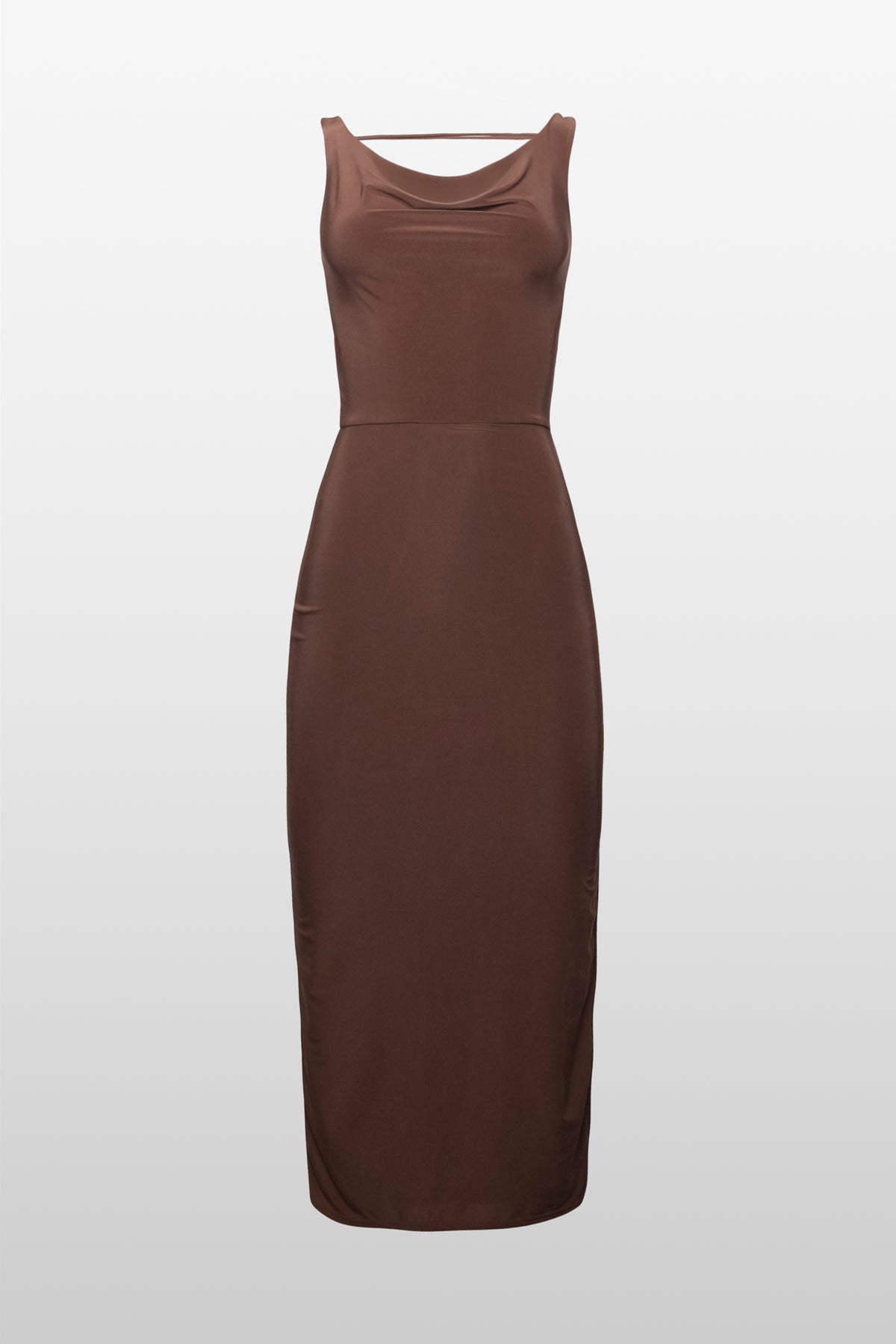 Carmen Cowl Back Midi Dress