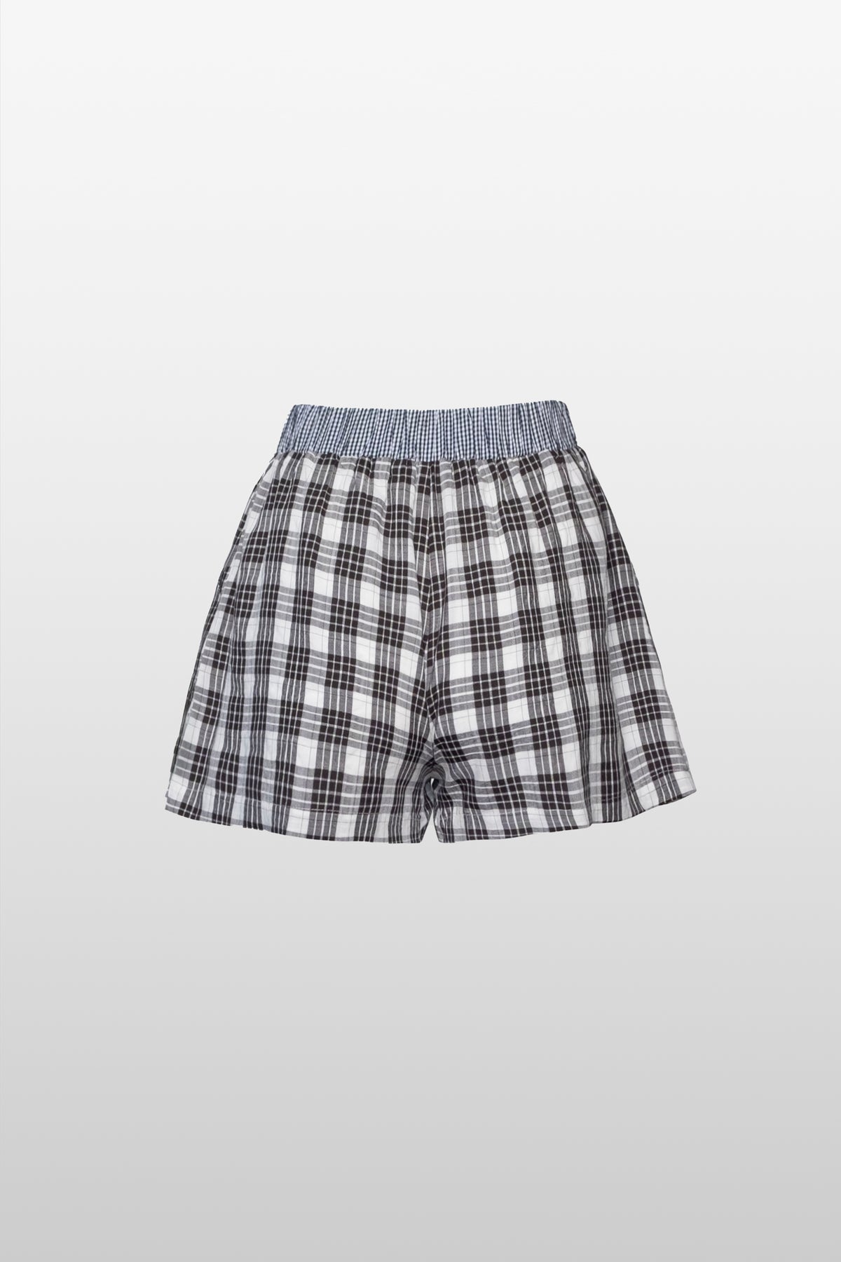 Checked Out Pull-on Boxer Shorts