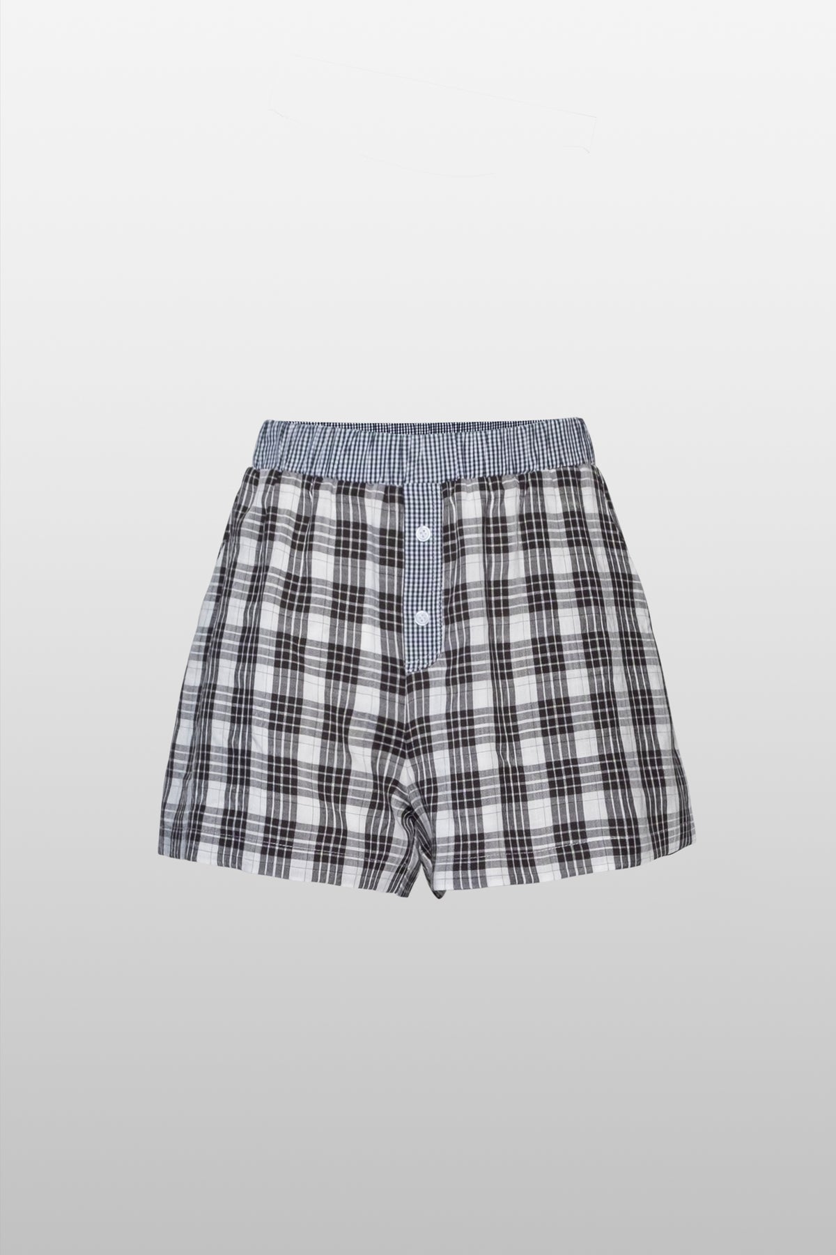 Checked Out Pull-on Boxer Shorts