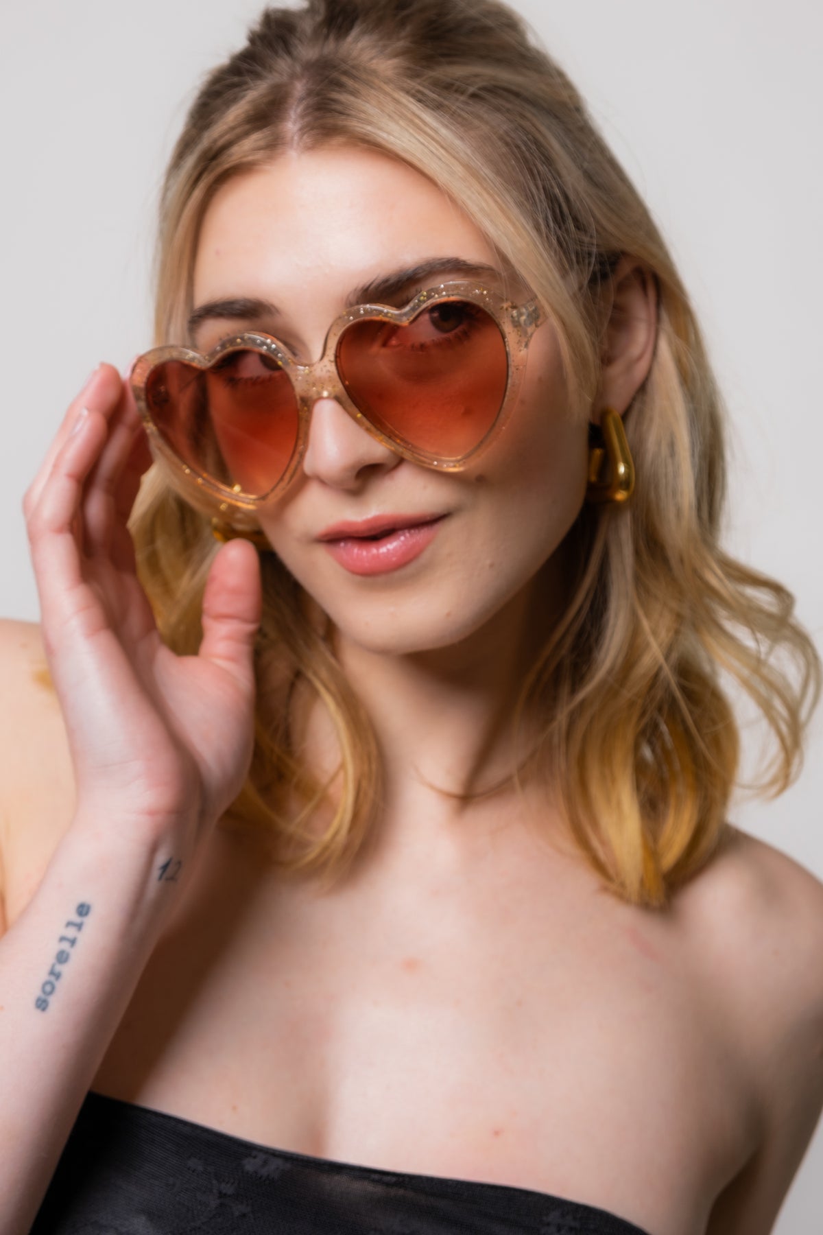 AJ Morgan Candy Heart-Shaped Sunnies