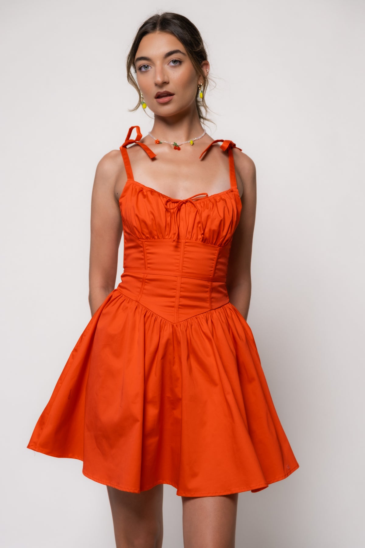 Valentina Bustier Mini Dress