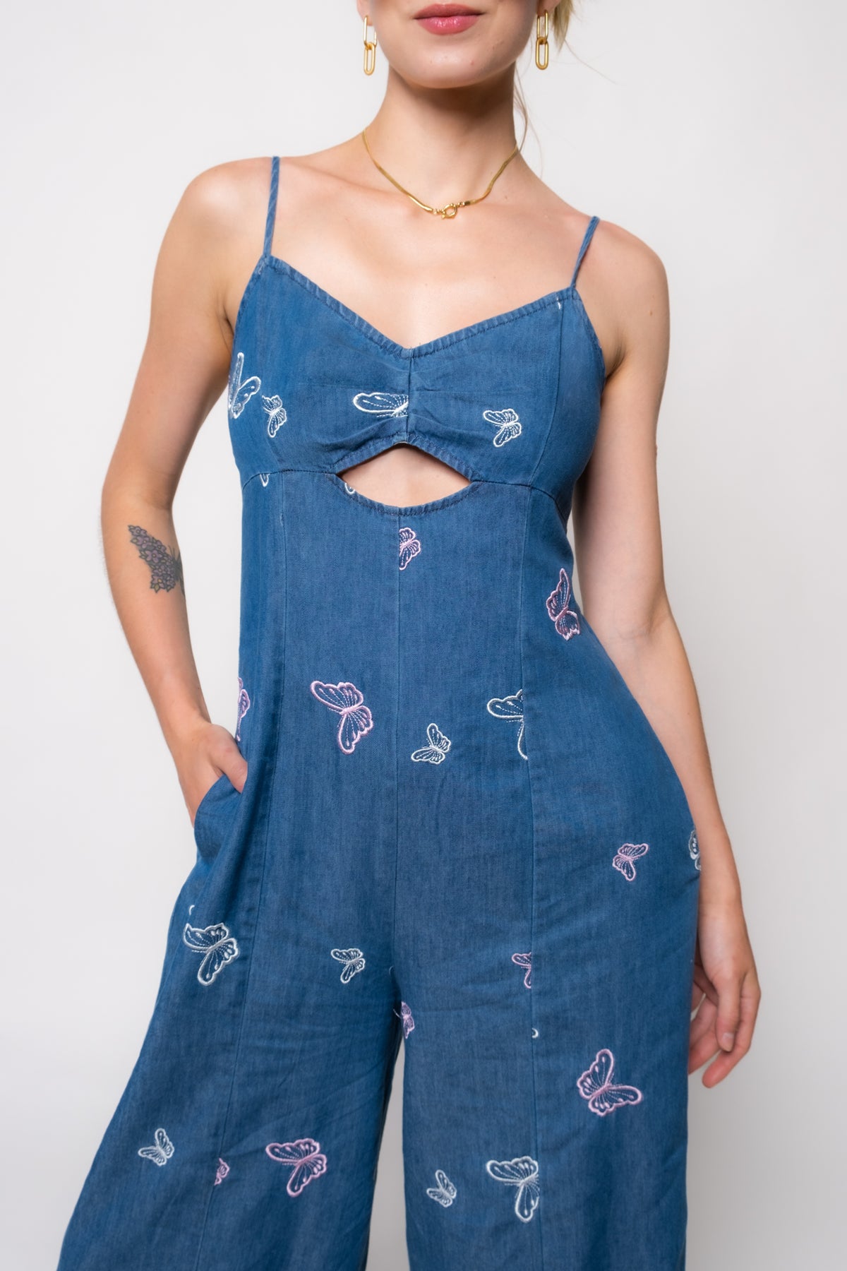 On The Fly Wide Leg Jumpsuit