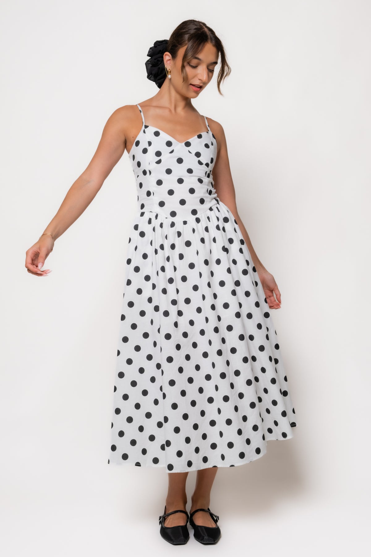 Connect The Dots Cotton Midi