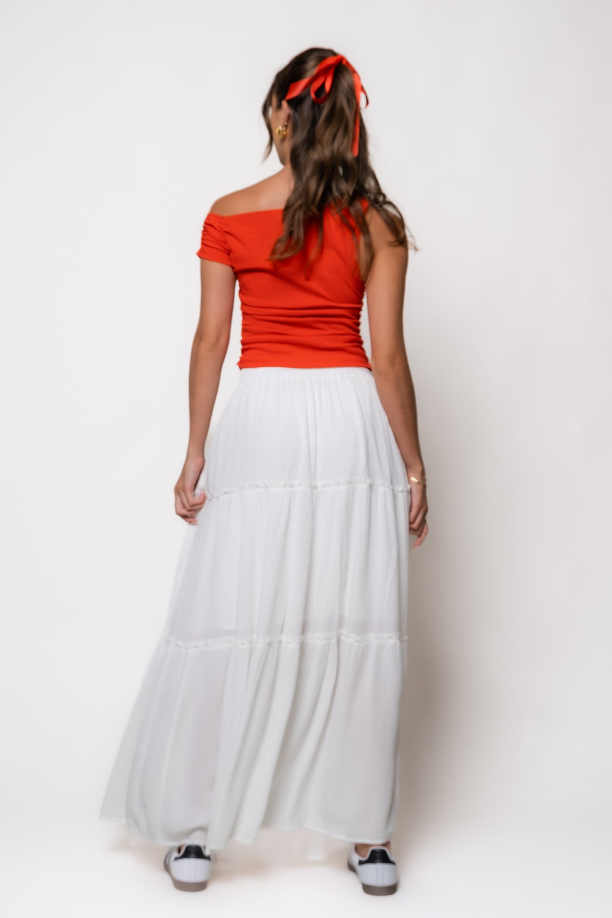 Bria Tiered Maxi Skirt