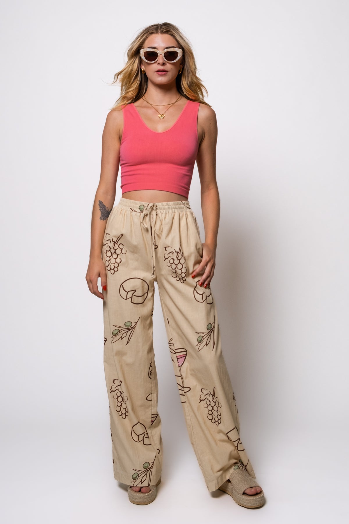 Cocktail Hour Drawstring Pants