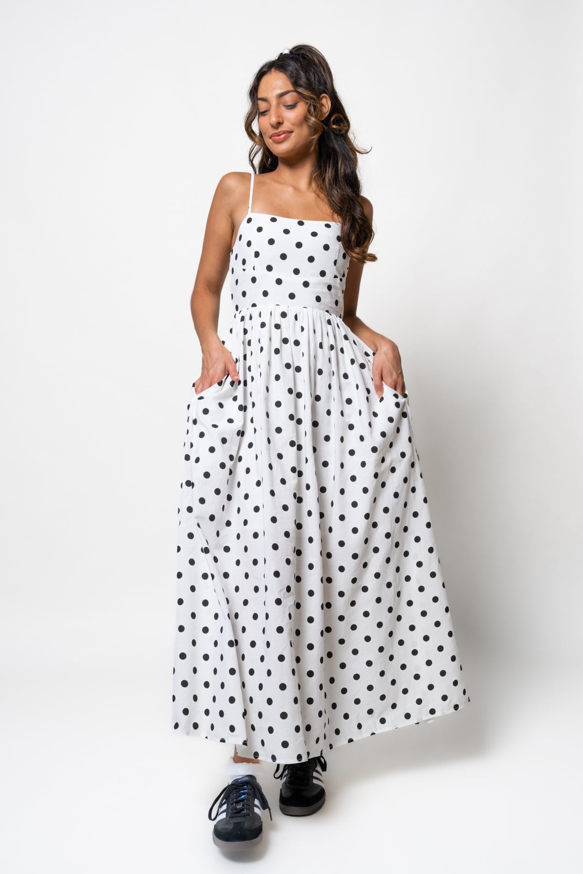 Hit The Spot Polka Dot Dress