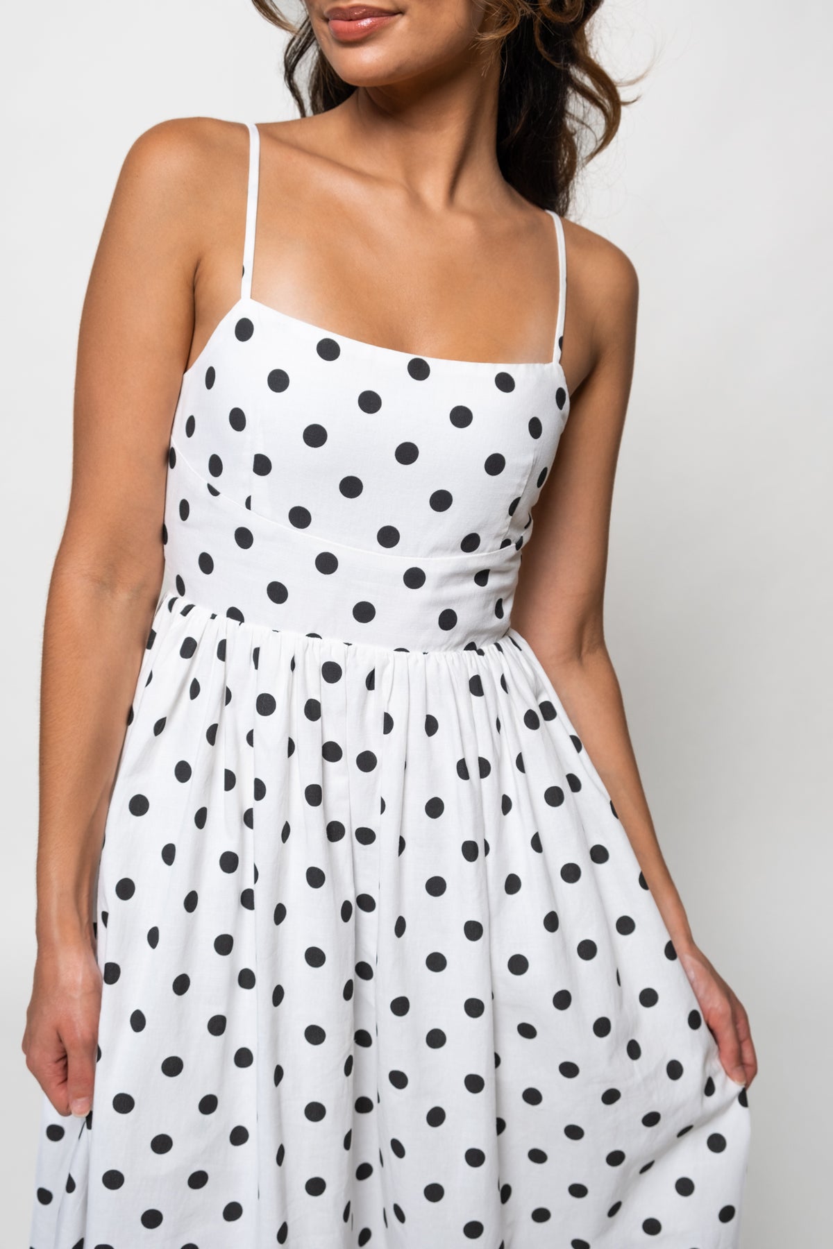 Hit The Spot Polka Dot Dress