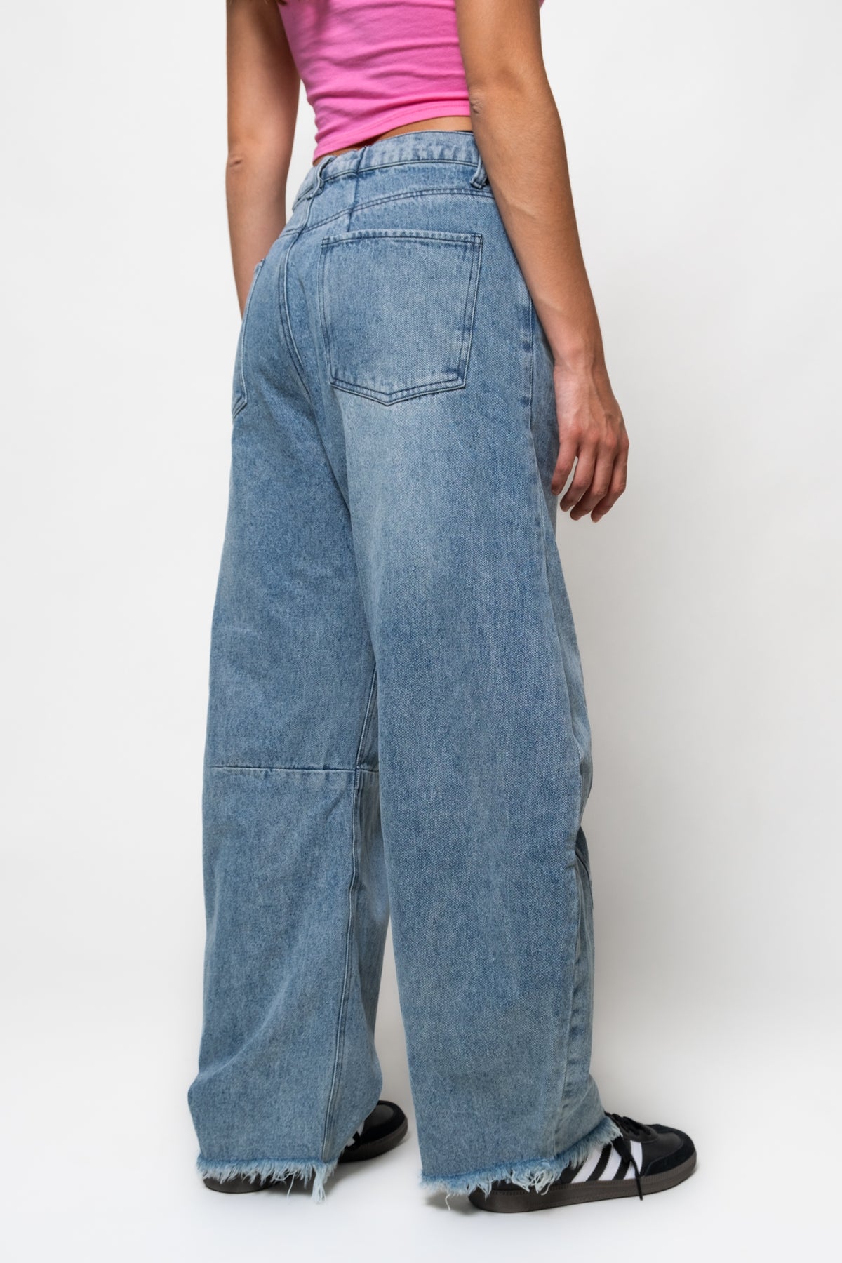 Stanley Barrel Leg Jeans