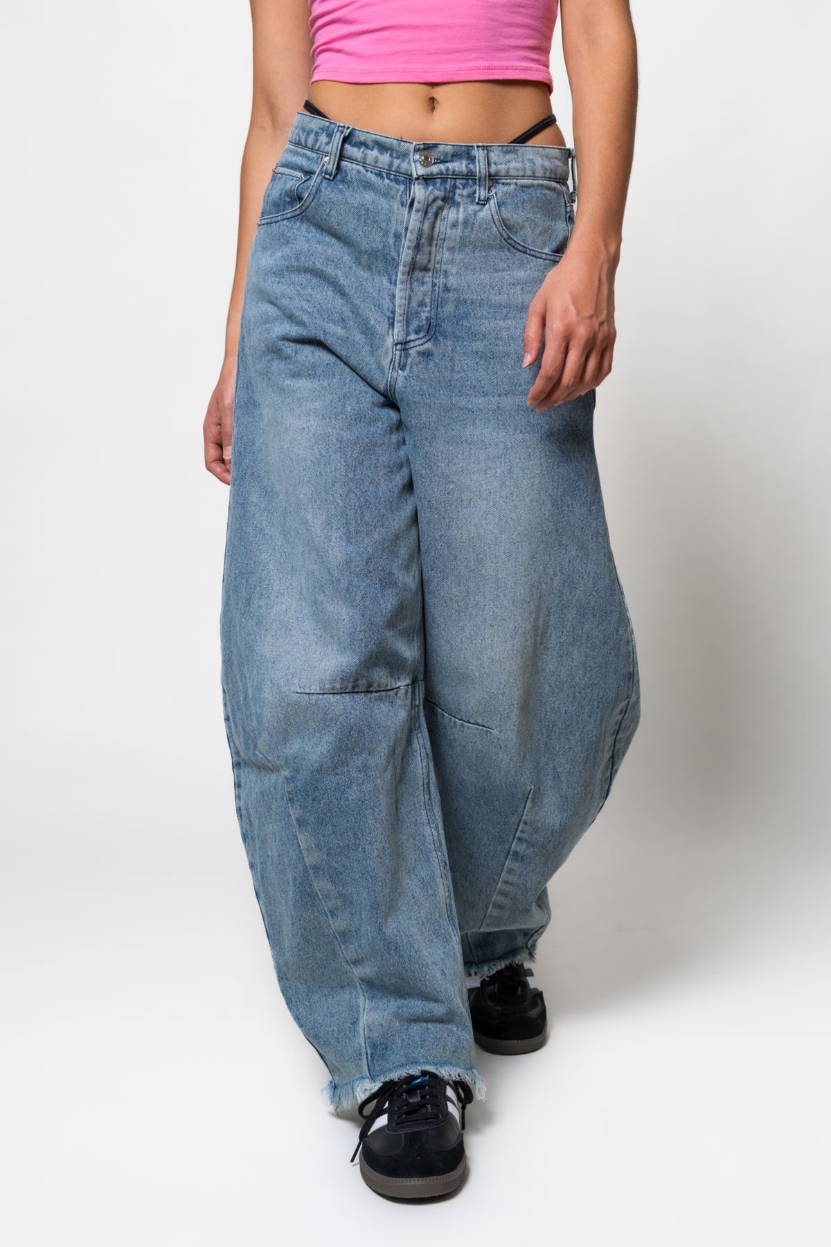 Stanley Barrel Leg Jeans